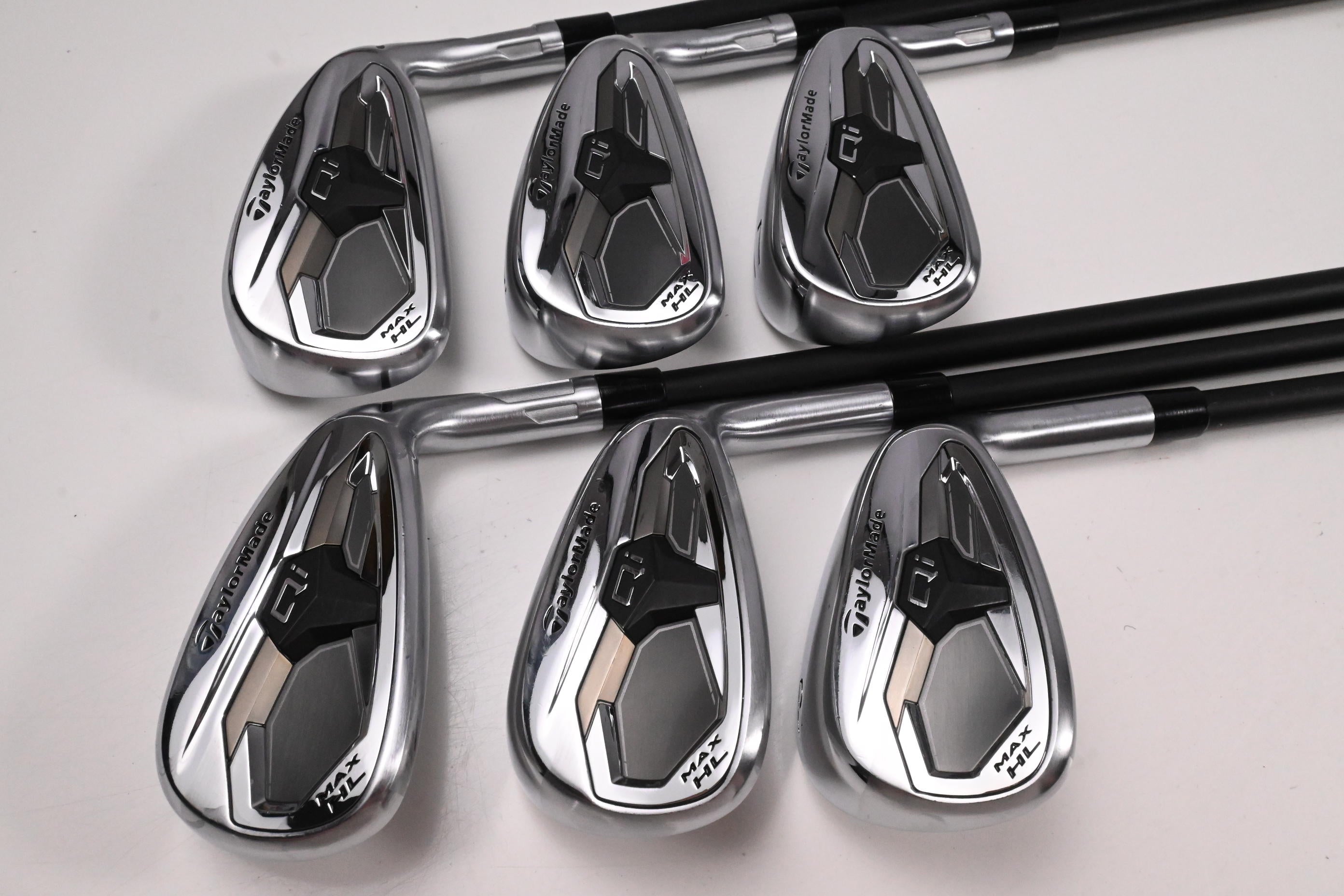 Taylormade Qi Max HL Irons / 5-PW / Stiff Flex REAX By KBS 75 Shafts