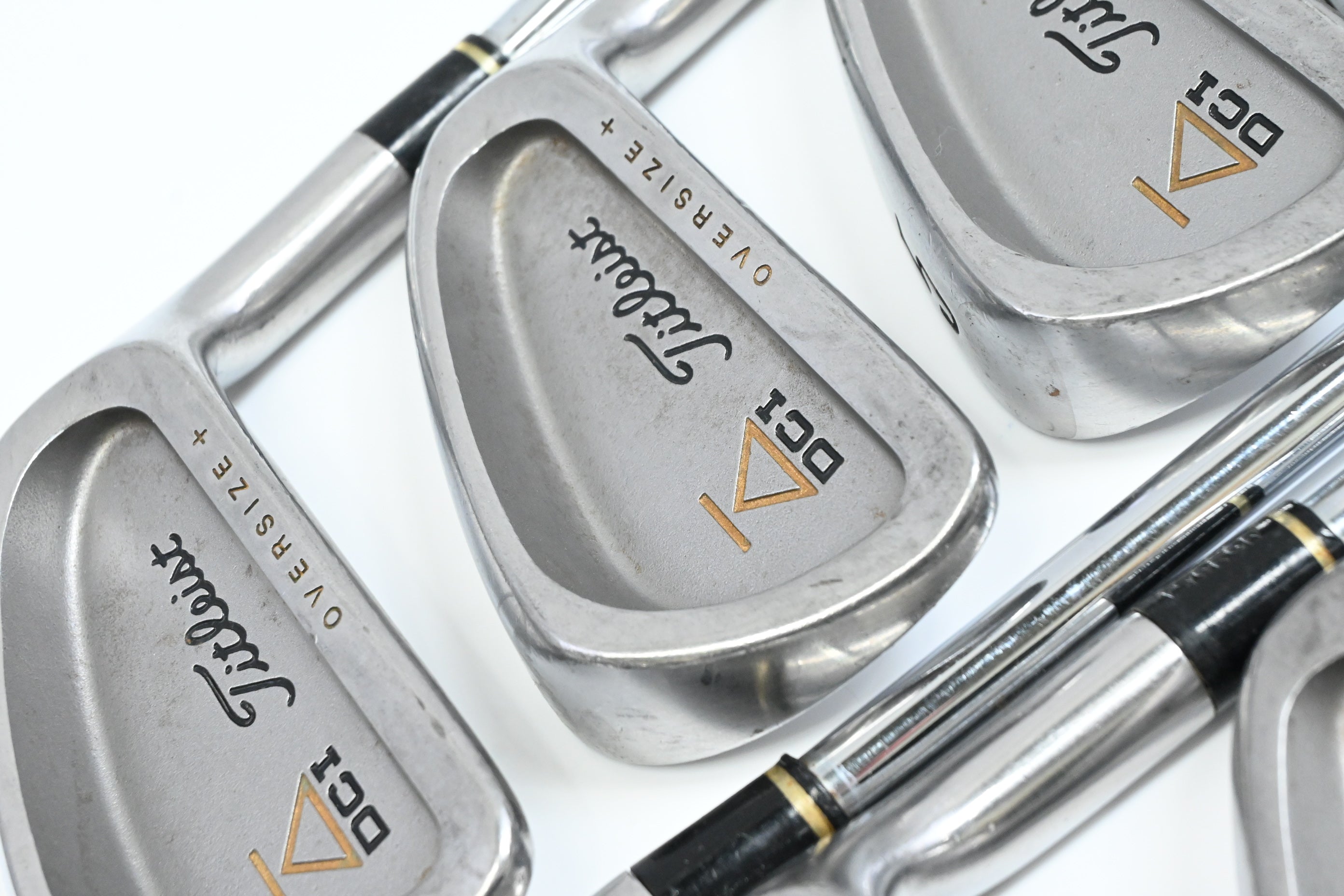 Titleist DCI Oversize+ Gold Irons / 3-PW+SW / Regular Flex Titleist Tri Spec