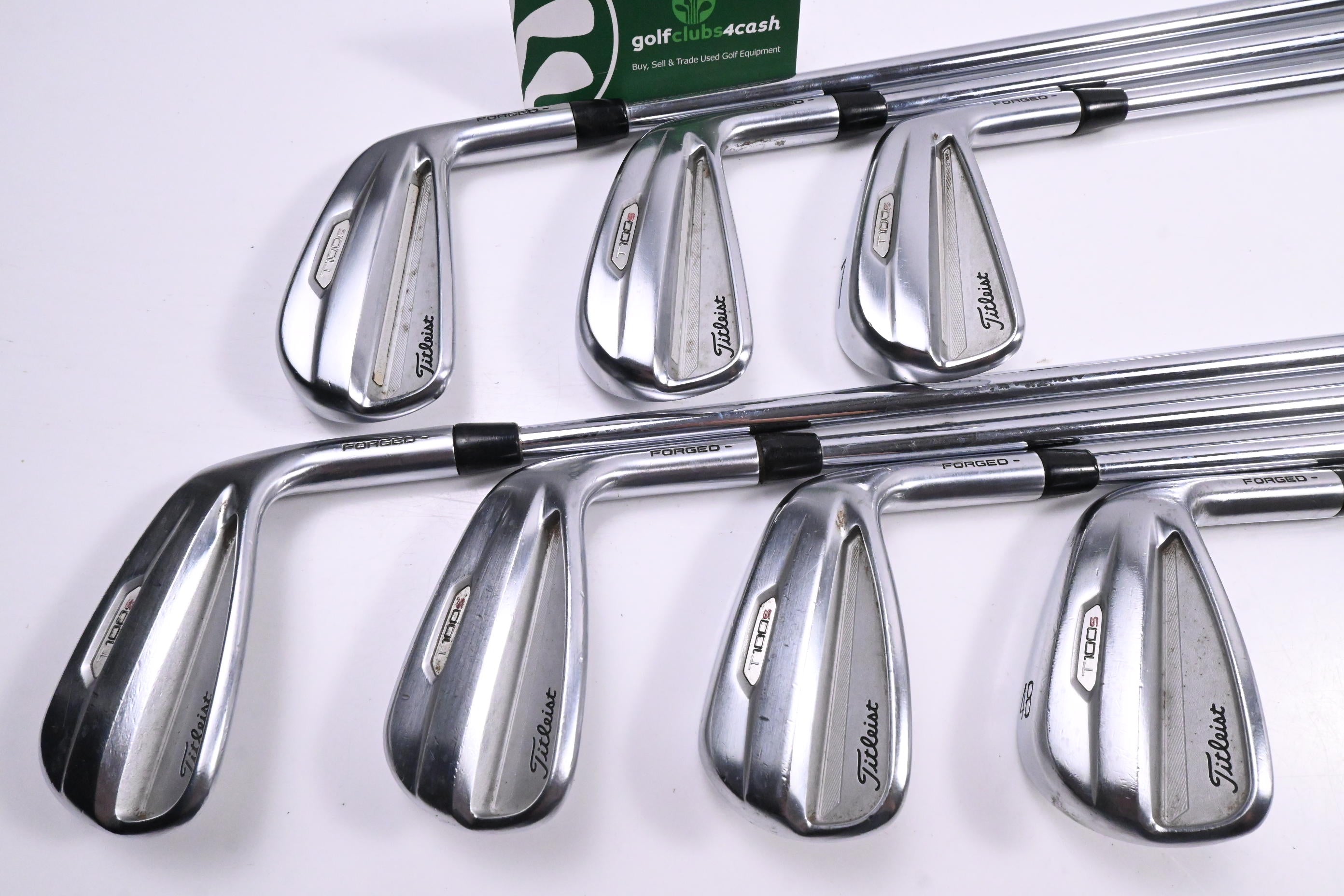 Titleist T100.S 2021 Irons / 5-PW+48 / Stiff Flex Project X Shafts