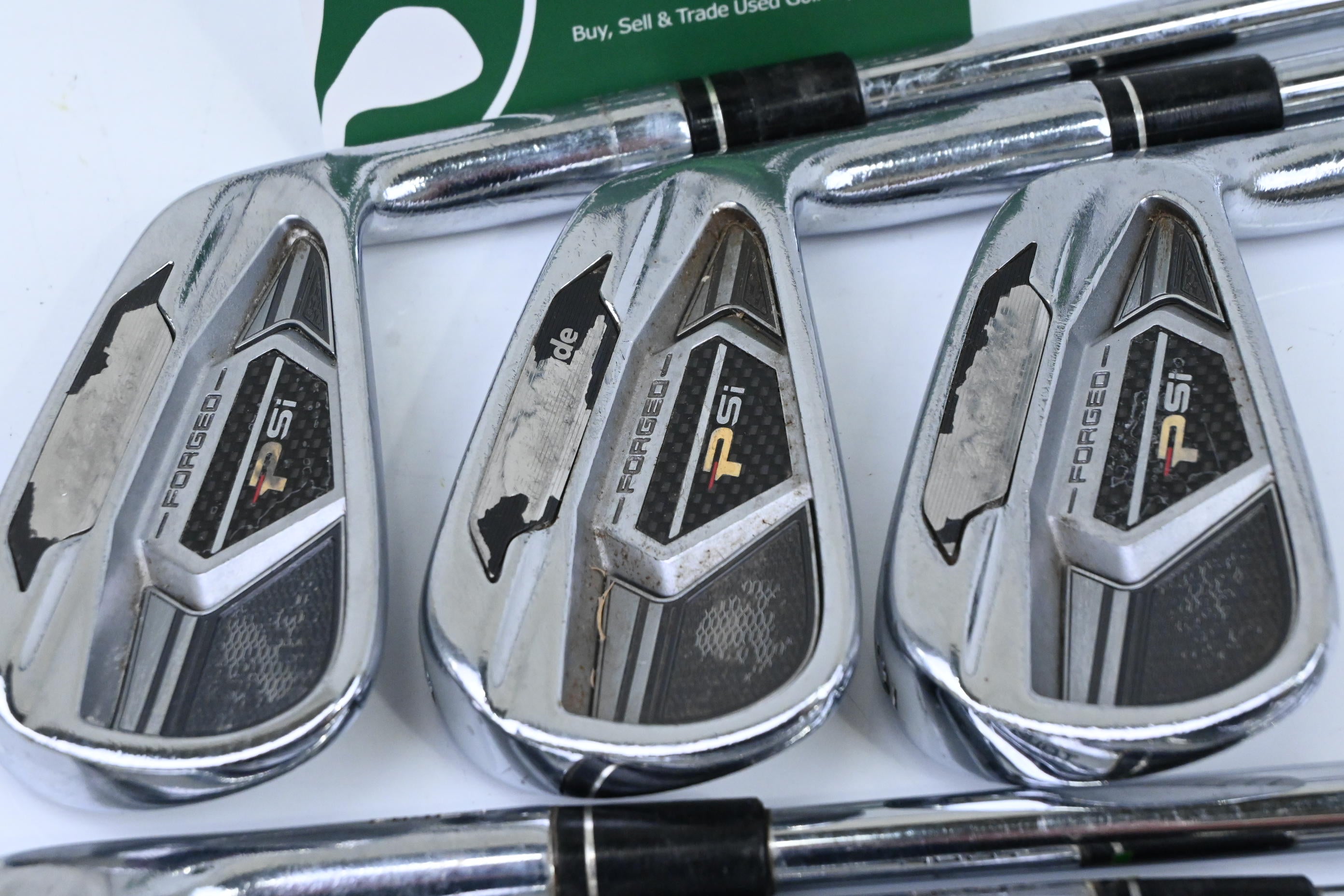 Taylormade PSi Irons / 4-PW / Stiff Flex Dynamic Gold S300 Shafts