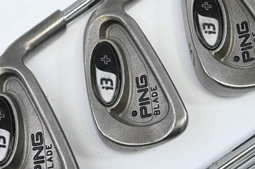 Ping i3+ Irons / 3-PW+SW / Black Dot / Regular Flex Steel Shafts