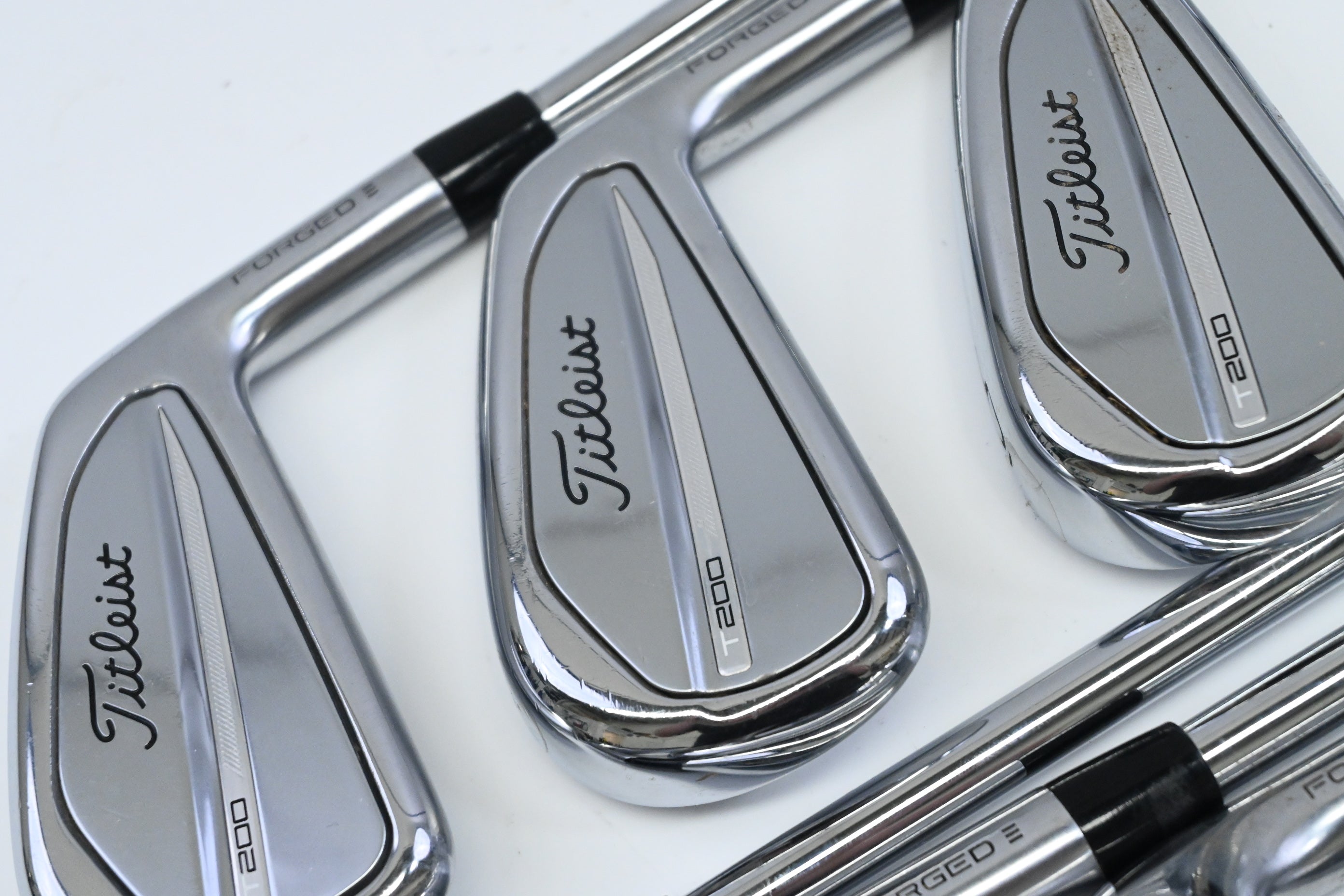 Titleist T200 2023 Irons / 4-PW / Stiff Flex AMT Black S300 Shafts