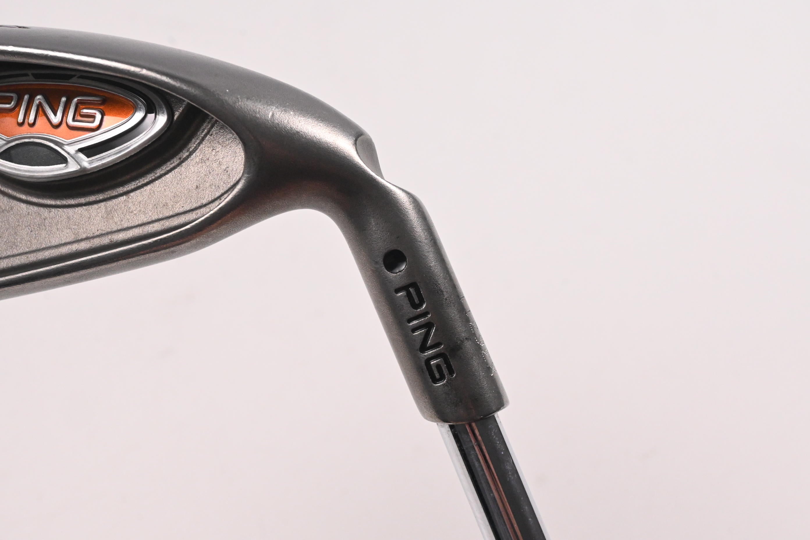 Ping G10 #4 Iron / 24 Degree / Black Dot / Regular Flex Ping AWT Steel Shaft