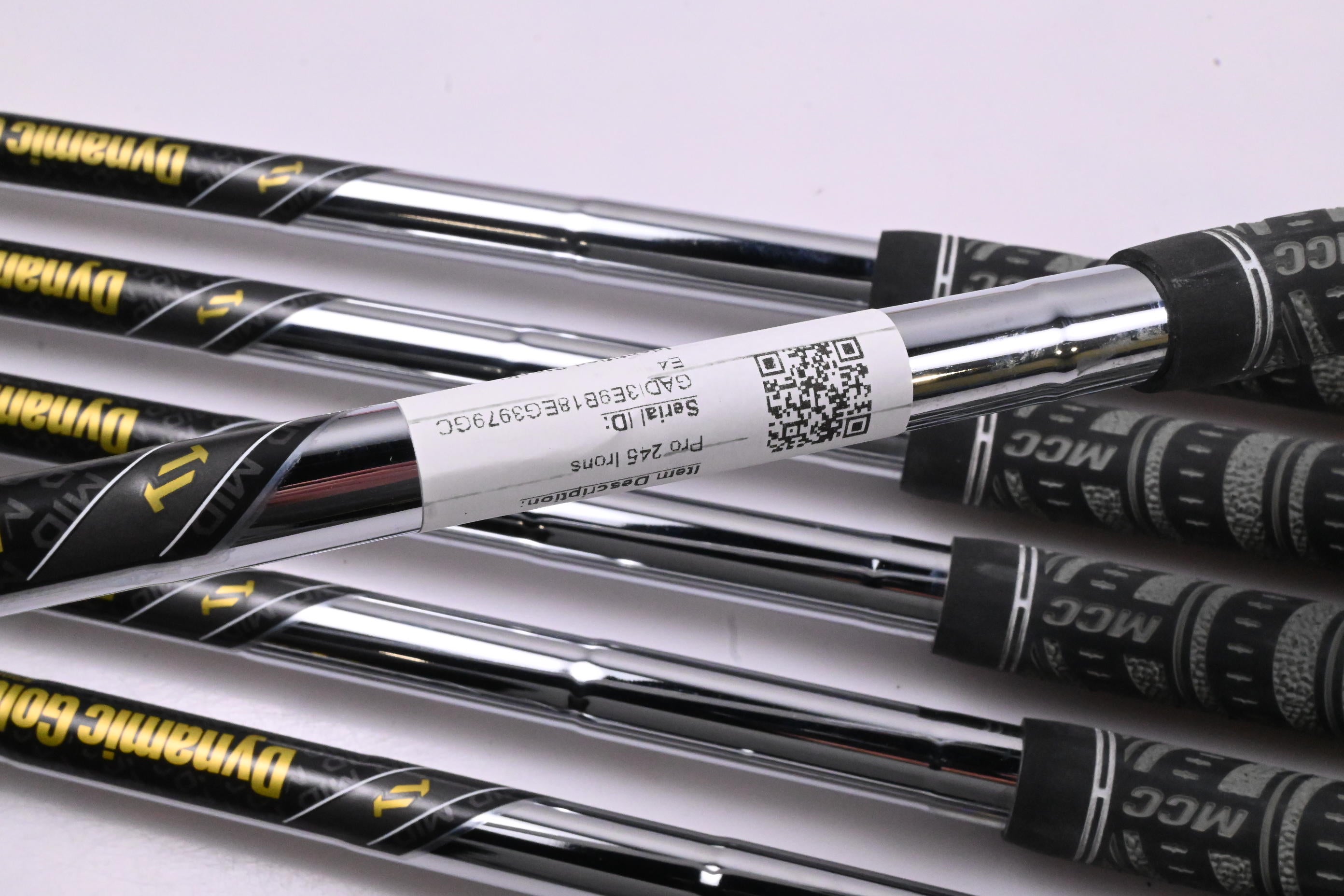 Mizuno Pro 245 Irons / 5-PW / Regular Flex Dynamic Gold Mid 100 R300 Shafts