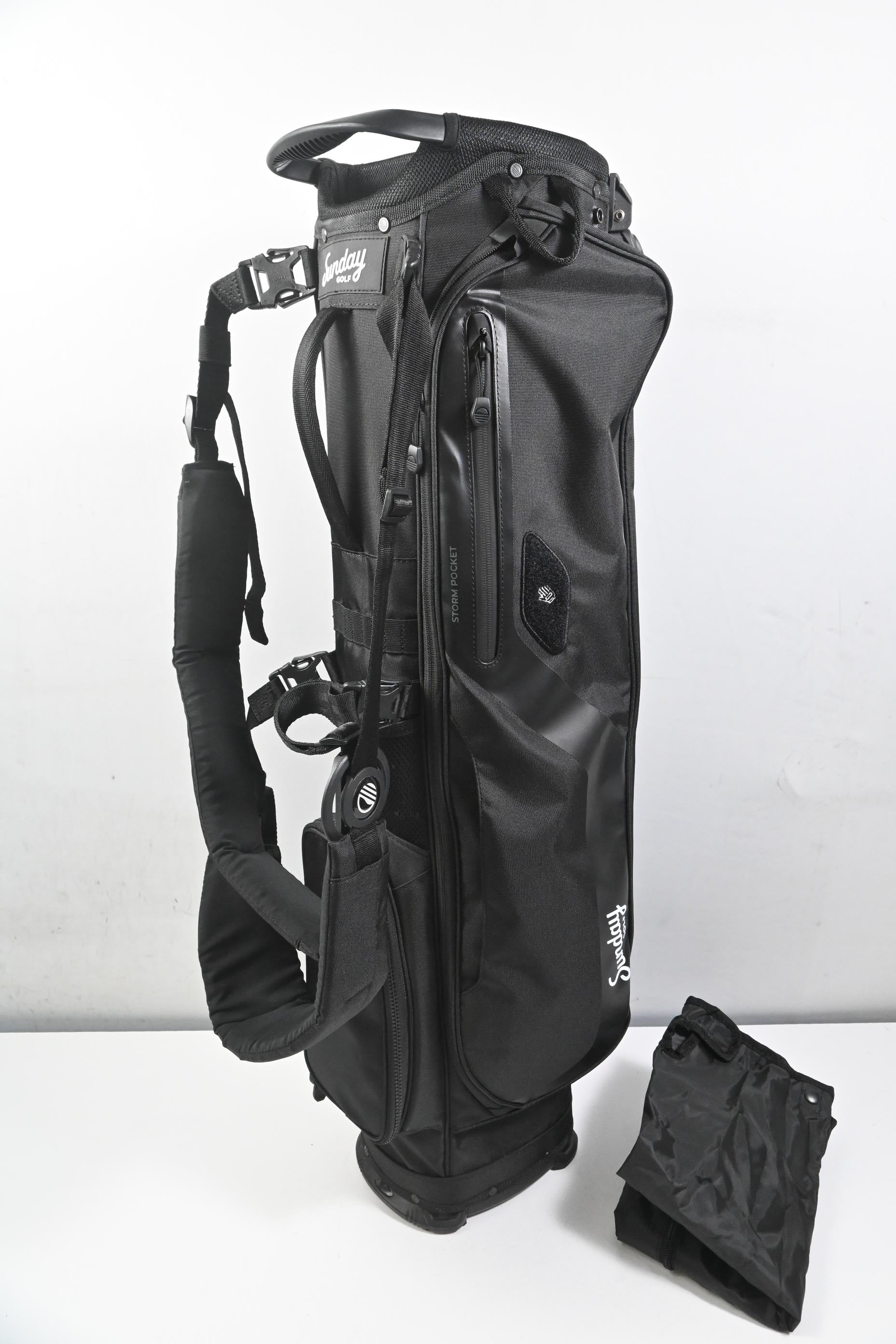 Sunday Golf El Camino Stand Bag / 4-Way Divider / Black