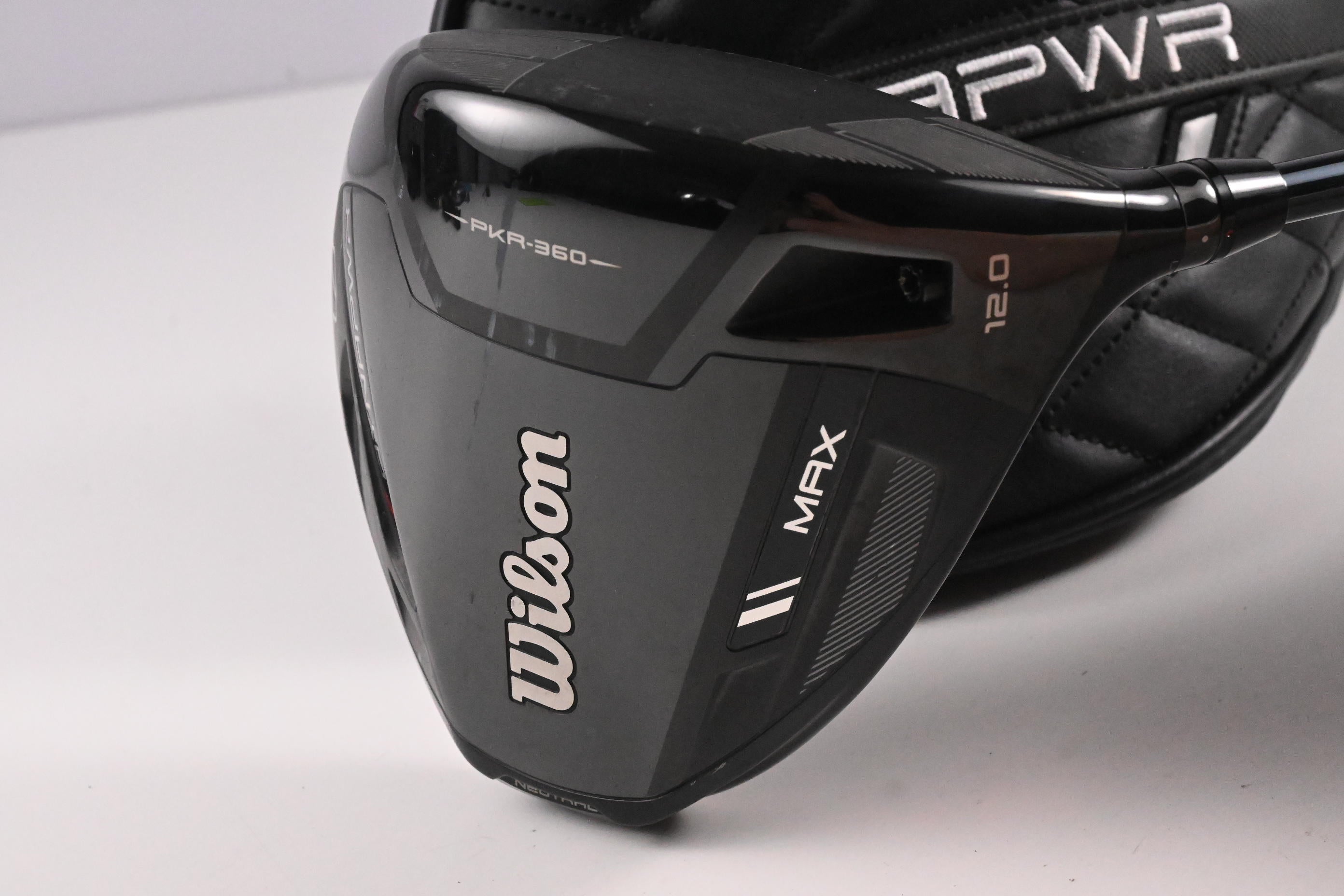 Wilson DYNAPWR Max 2025 Driver / 12 Degree / Stiff Flex UST LinQ Red 5 M40X