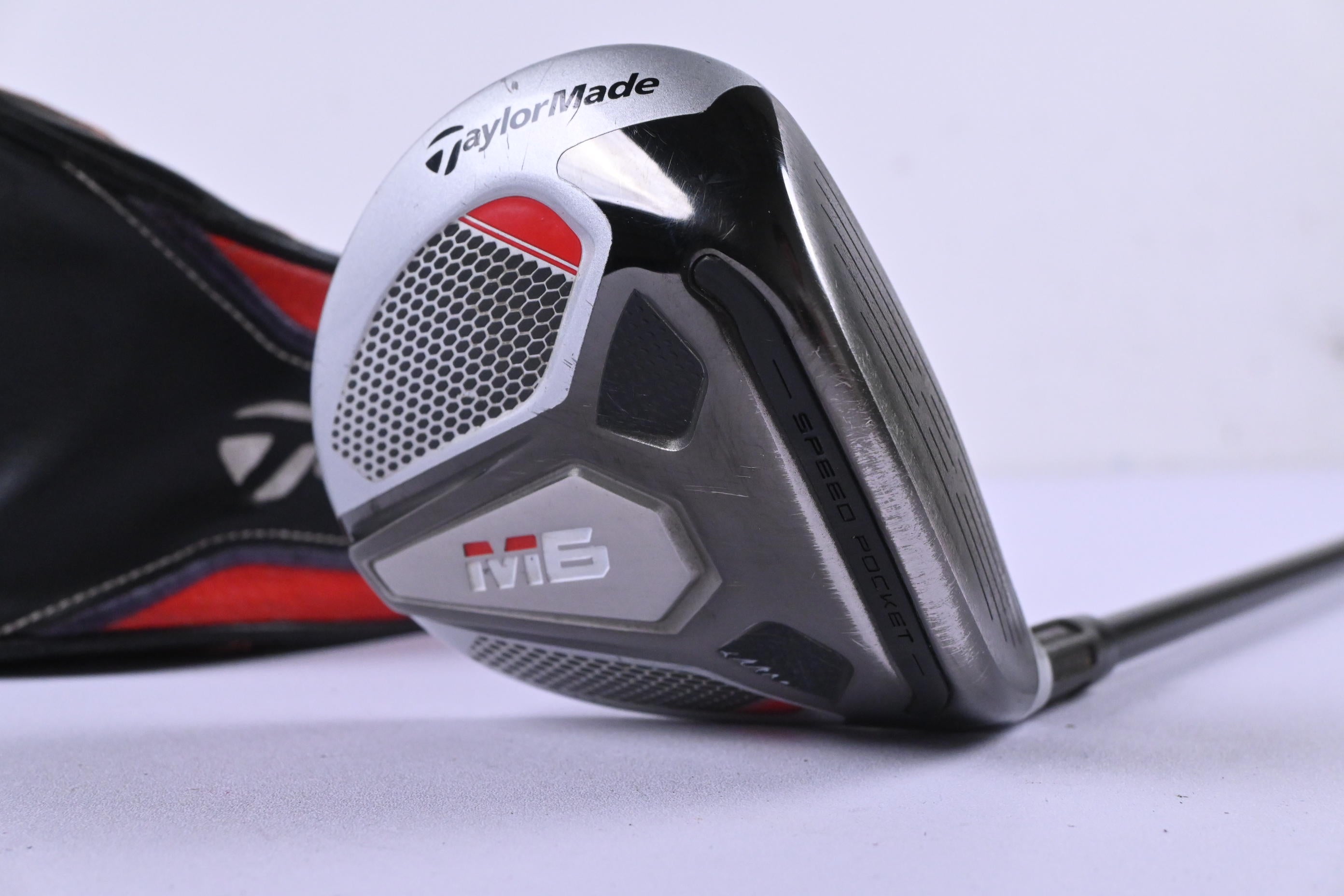 Taylormade M6 #3 Wood / 15 Degree / Regular Flex Fujikura Atmos Orange 5 Shaft