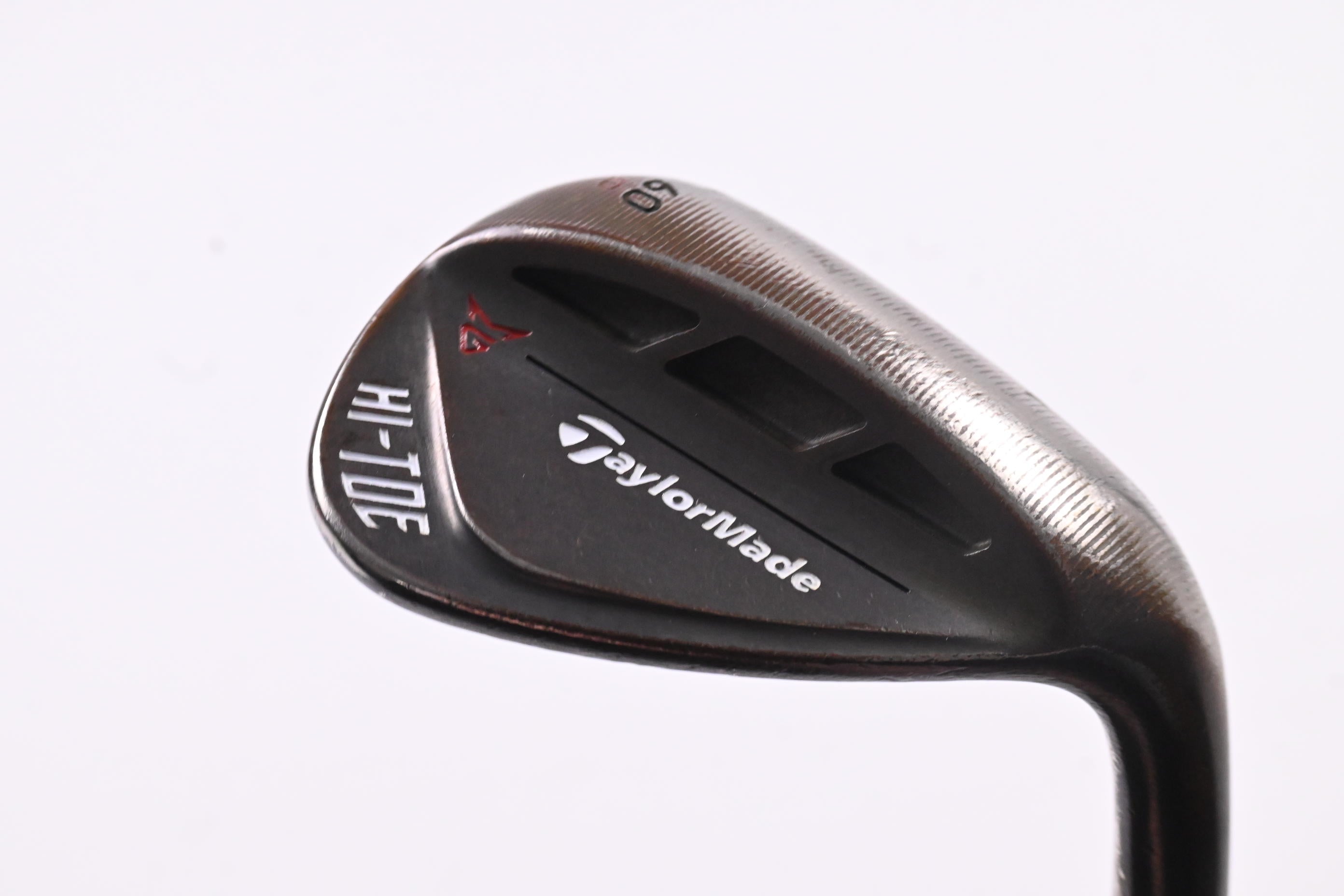 Taylormade Hi-Toe Raw Lob Wedge / 60 Degree / Wedge Flex KBS Tour Hi-Rev 2.0