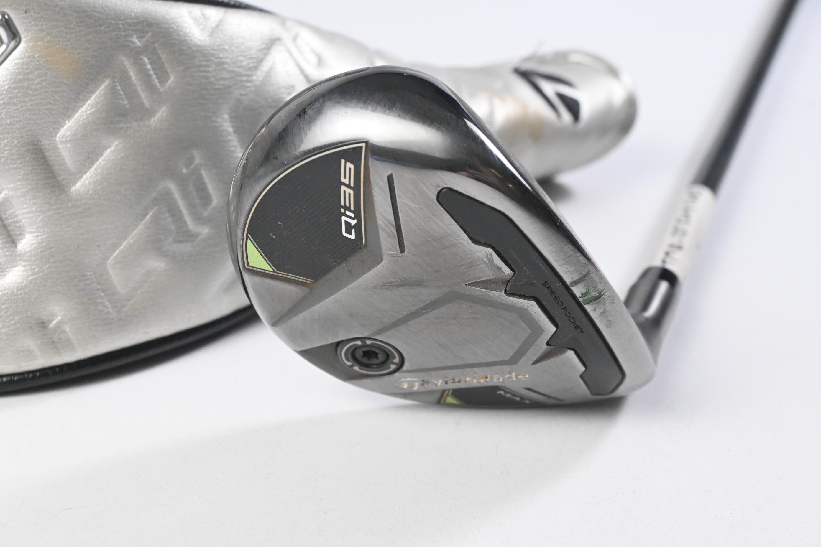 Taylormade Qi35 Max #5 Hybrid / 27 Degree / Regular Flex Ventus Blue 6 Shaft