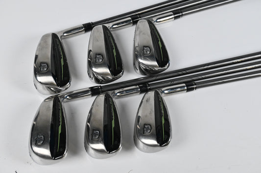 Wilson Launch Pad 2022 Irons / 5-PW / Regular Flex EvenFlow Green 65 Shafts