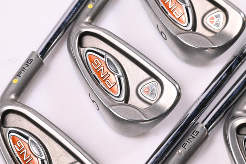 Ping i10 Irons / 4-PW / Yellow Dot / Stiff Flex Ping Z-Z 65 Shafts