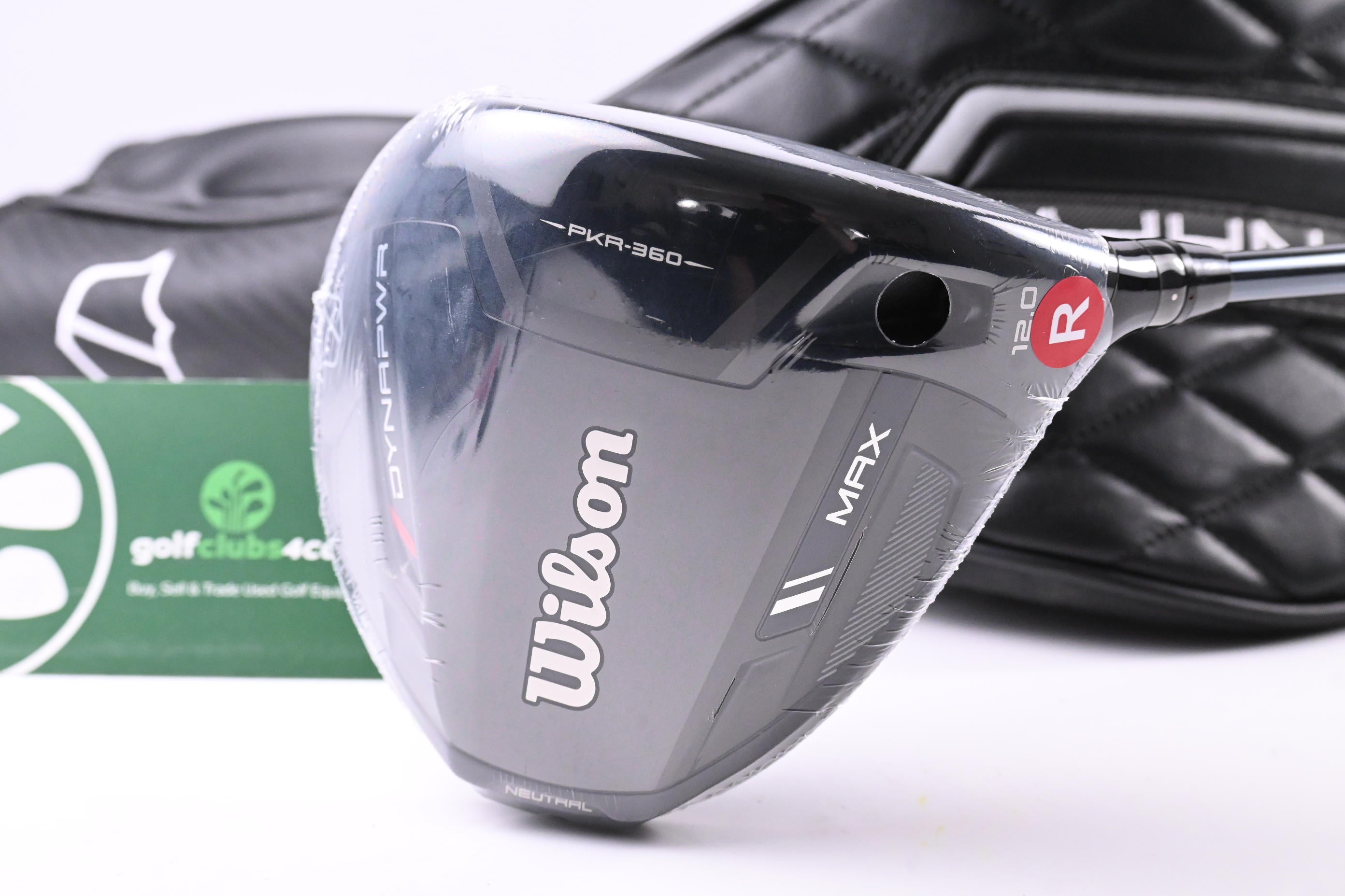 Wilson DYNAPWR Max Driver / 12 Degree / Regular Flex UST Mamiya LIN-Q Red 5
