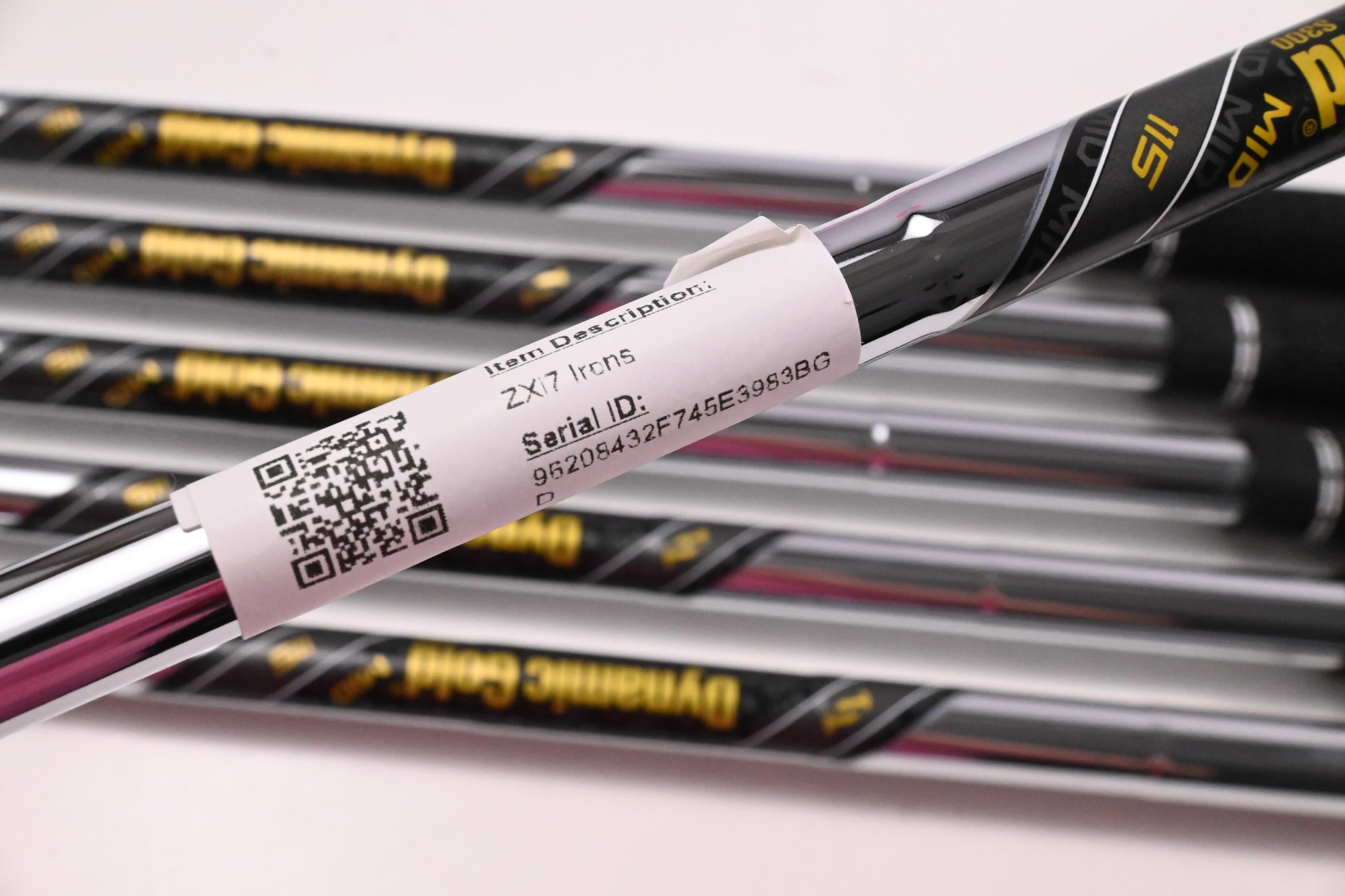 Srixon ZXi7 Irons / 5-PW / Stiff Flex Dynamic Gold Mid 115 S300 Shafts