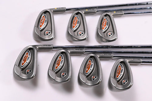 Ping i10 Irons / 4-PW / Yellow Dot / Stiff Flex Ping Z-Z 65 Shafts