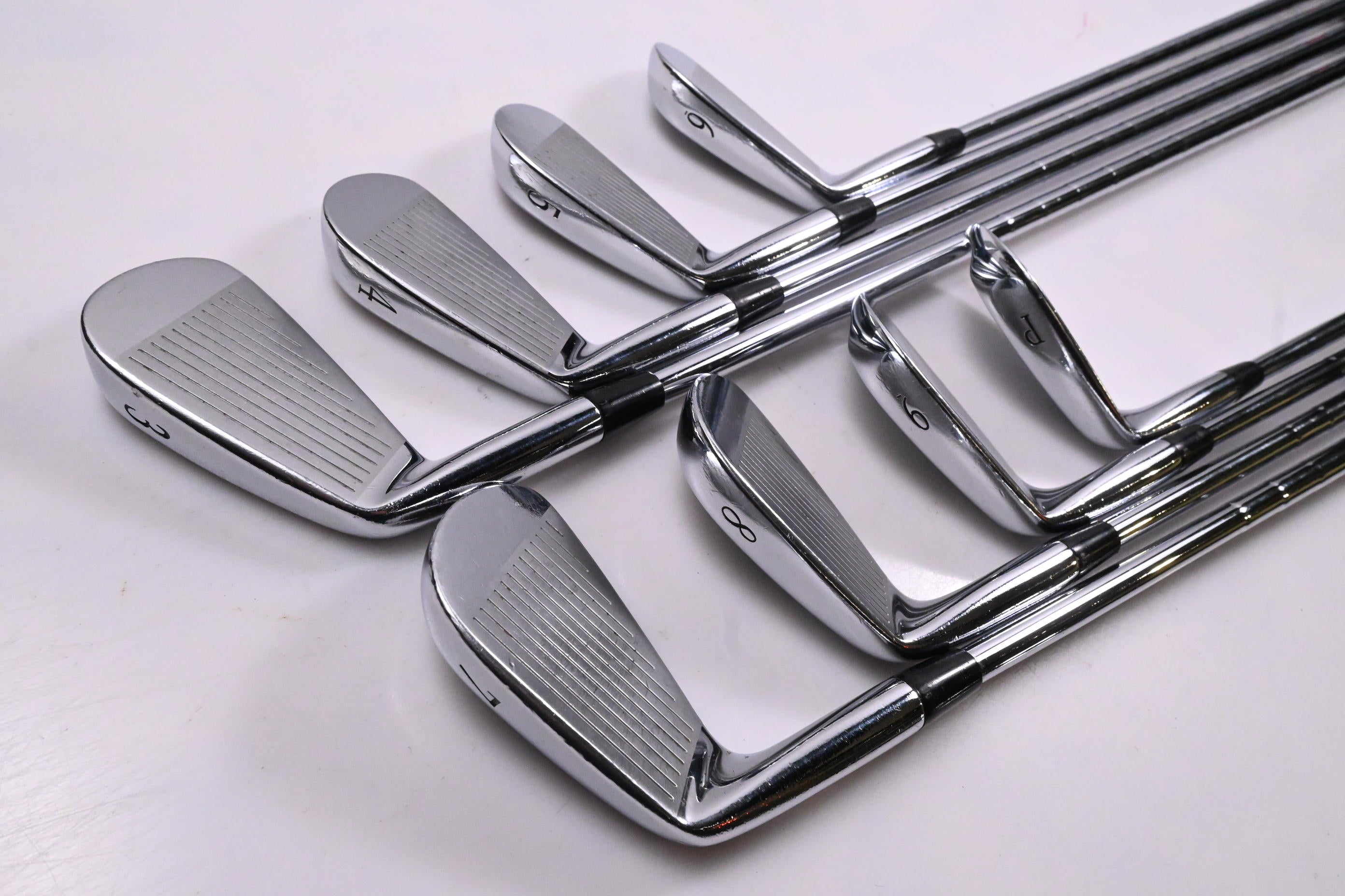 Mizuno MP-64 Irons / 3-PW / Stiff Flex KBS Tour Shafts