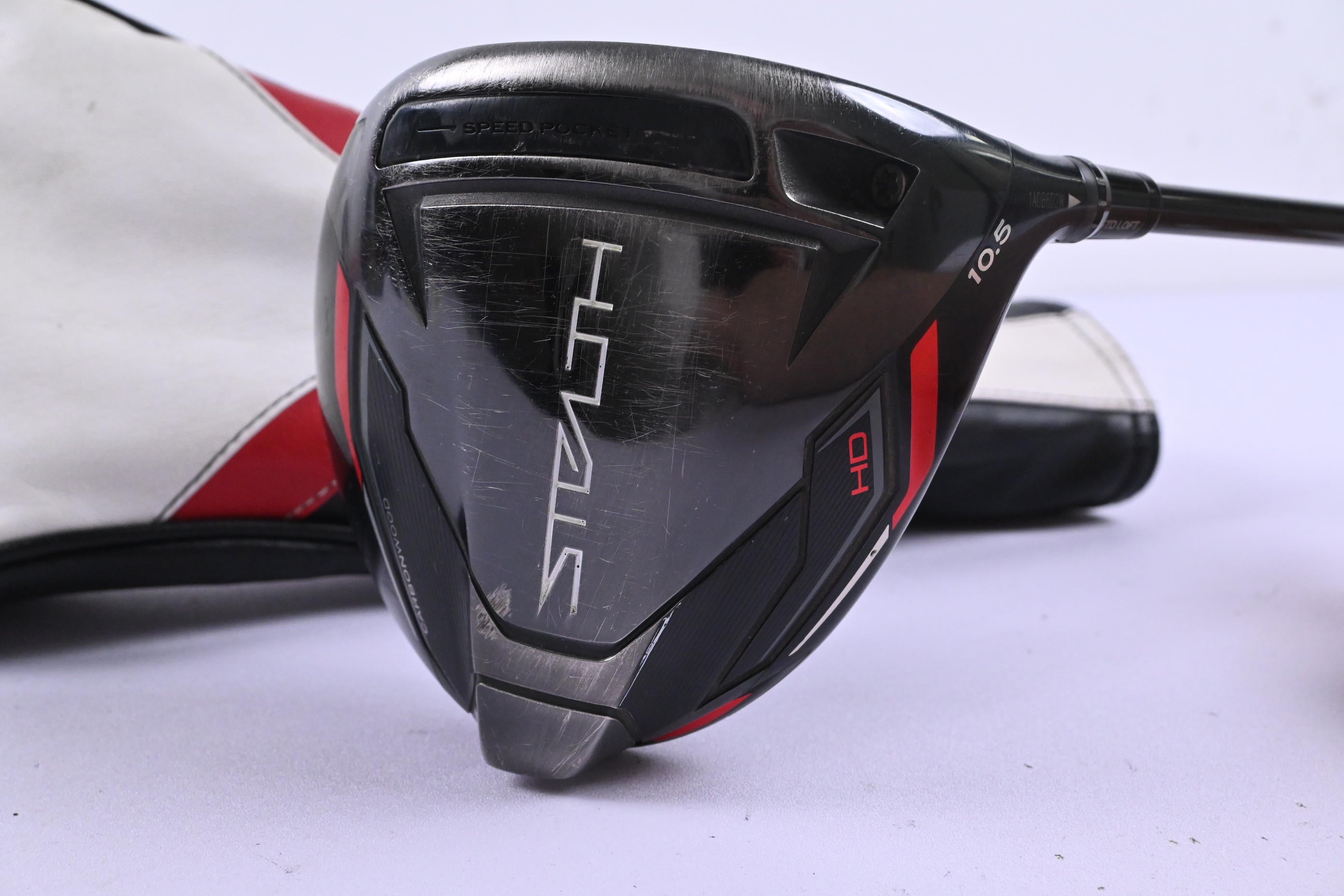 Taylormade Stealth HD Driver / 10.5 Degree / Regular Flex Fujikura Speeder 45