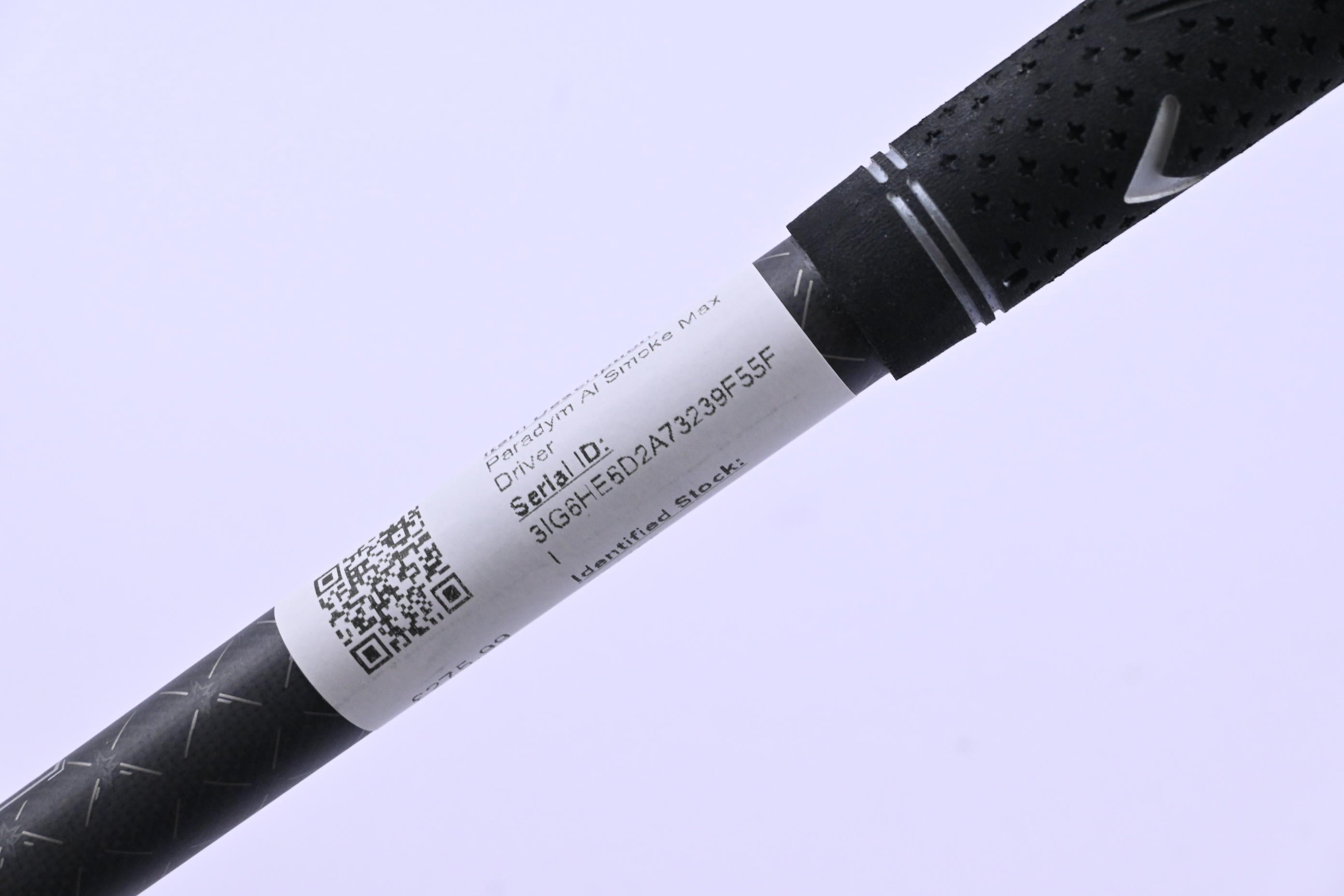 Callaway Paradym Ai Smoke Max Driver / 9 Degree / Stiff Flex Tensei AV Blue 65