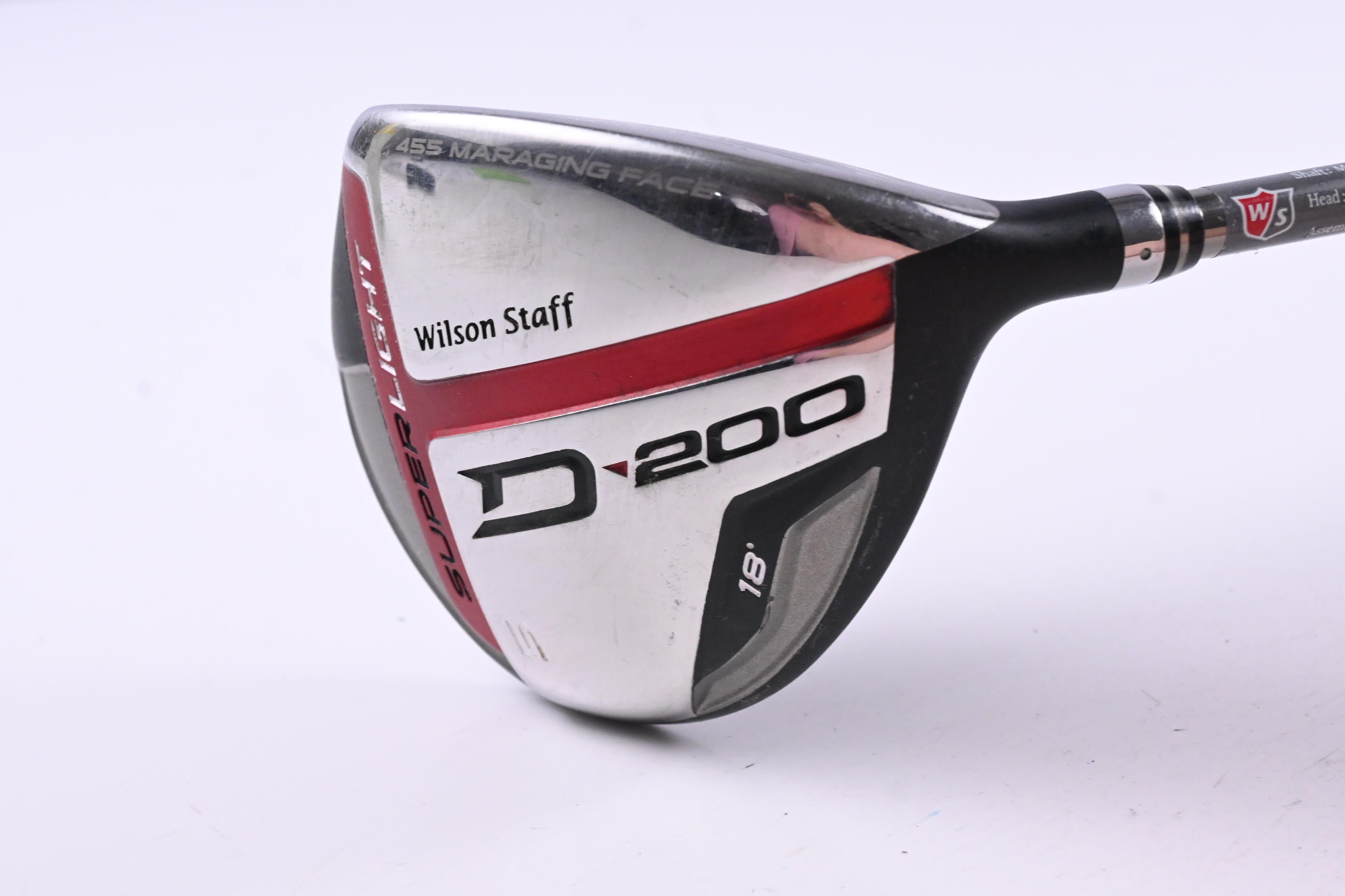 Wilson Staff D200 #5 Wood / 18 Degree / Regular Flex Elements Chrome 49 Shaft