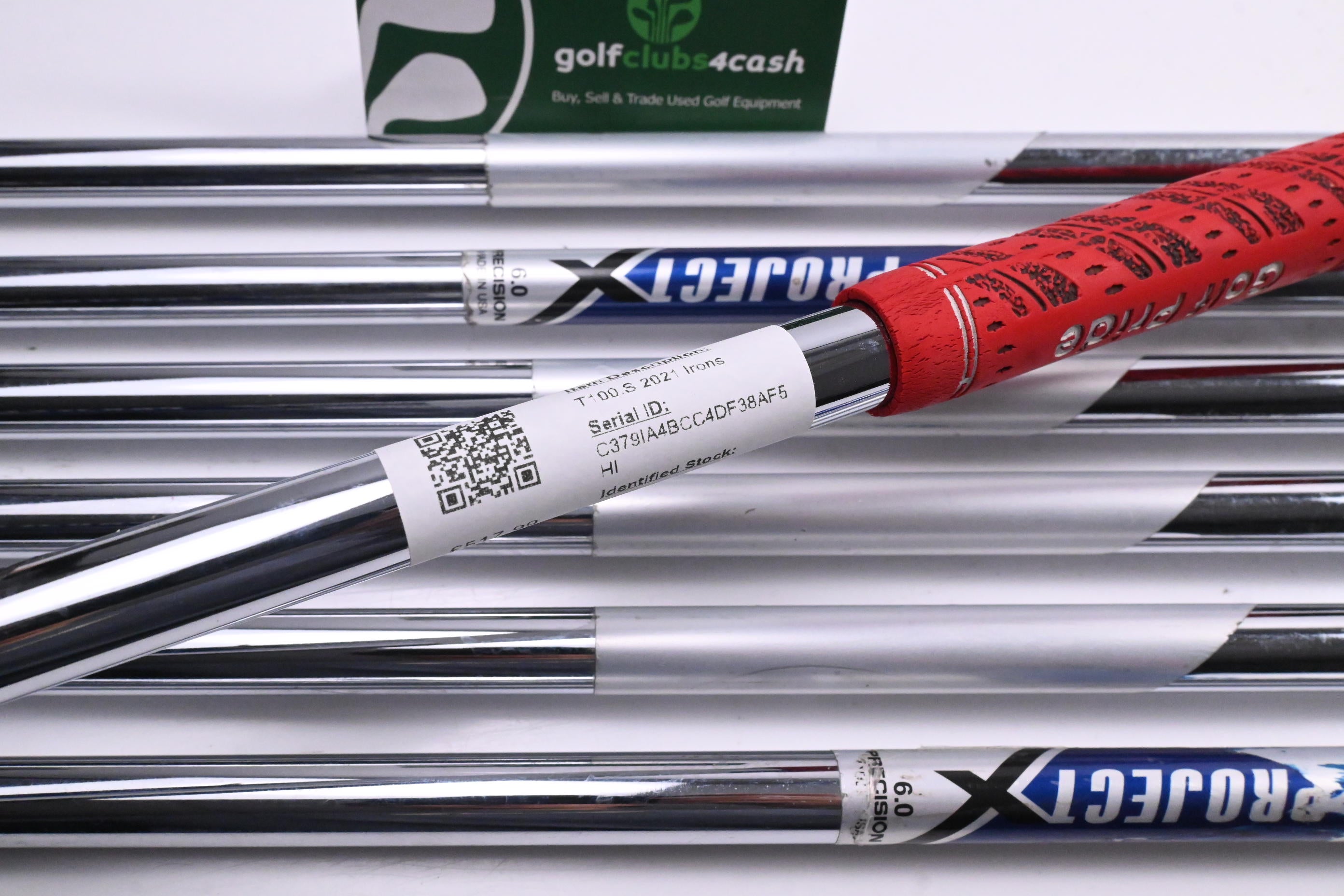 Titleist T100.S 2021 Irons / 5-PW+48 / Stiff Flex Project X Shafts