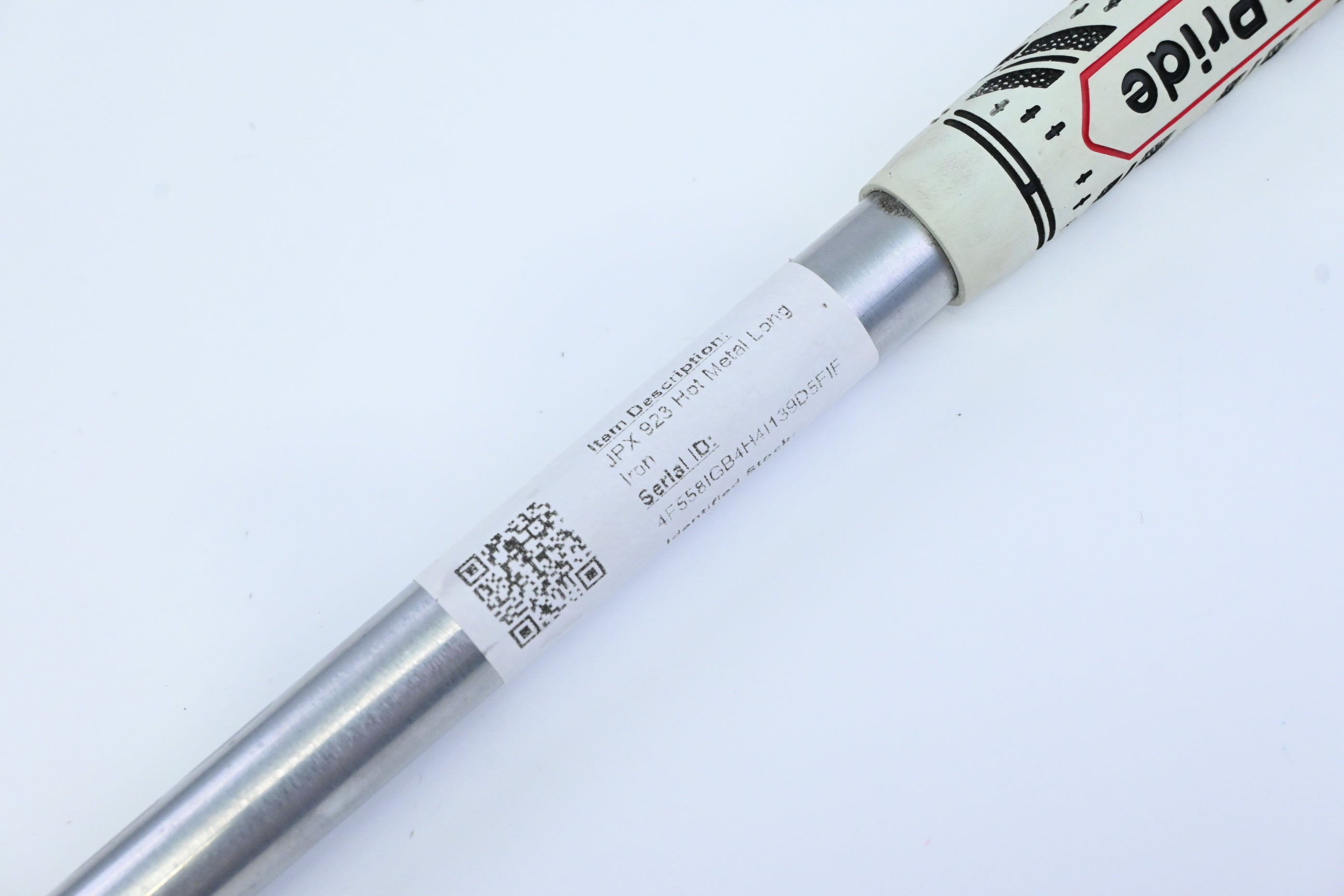 Mizuno JPX 923 Hot Metal #4 Iron / 19 Degree / Stiff Flex Project X IO 110 Shaft