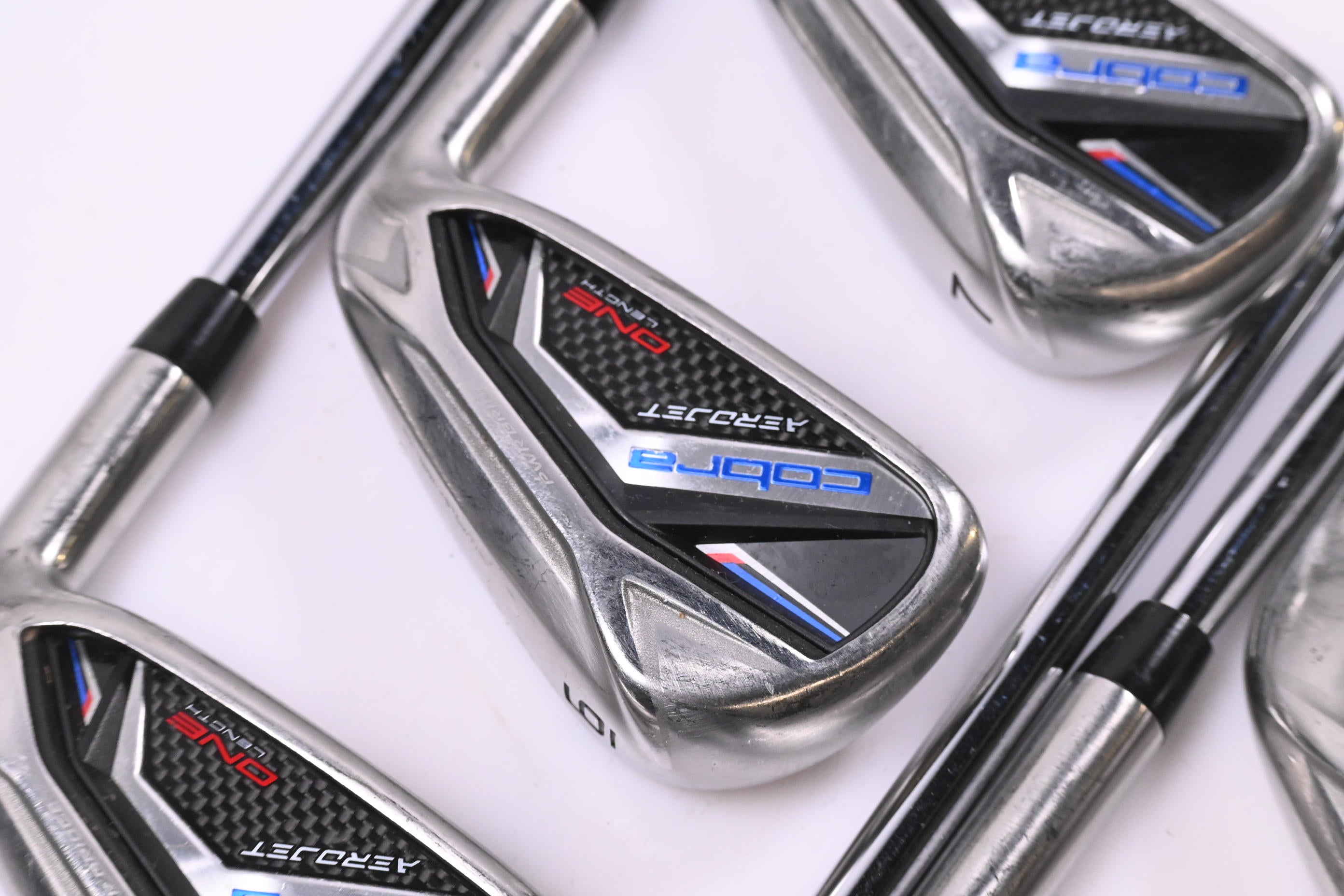 Cobra Aerojet One Length Irons / 5-PW+GW / Regular Flex KBS Tour Lite Shafts