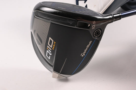 Taylormade Qi10 Max Driver / 10.5 Degree / Stiff Flex Fujikura Ventus Blue 5