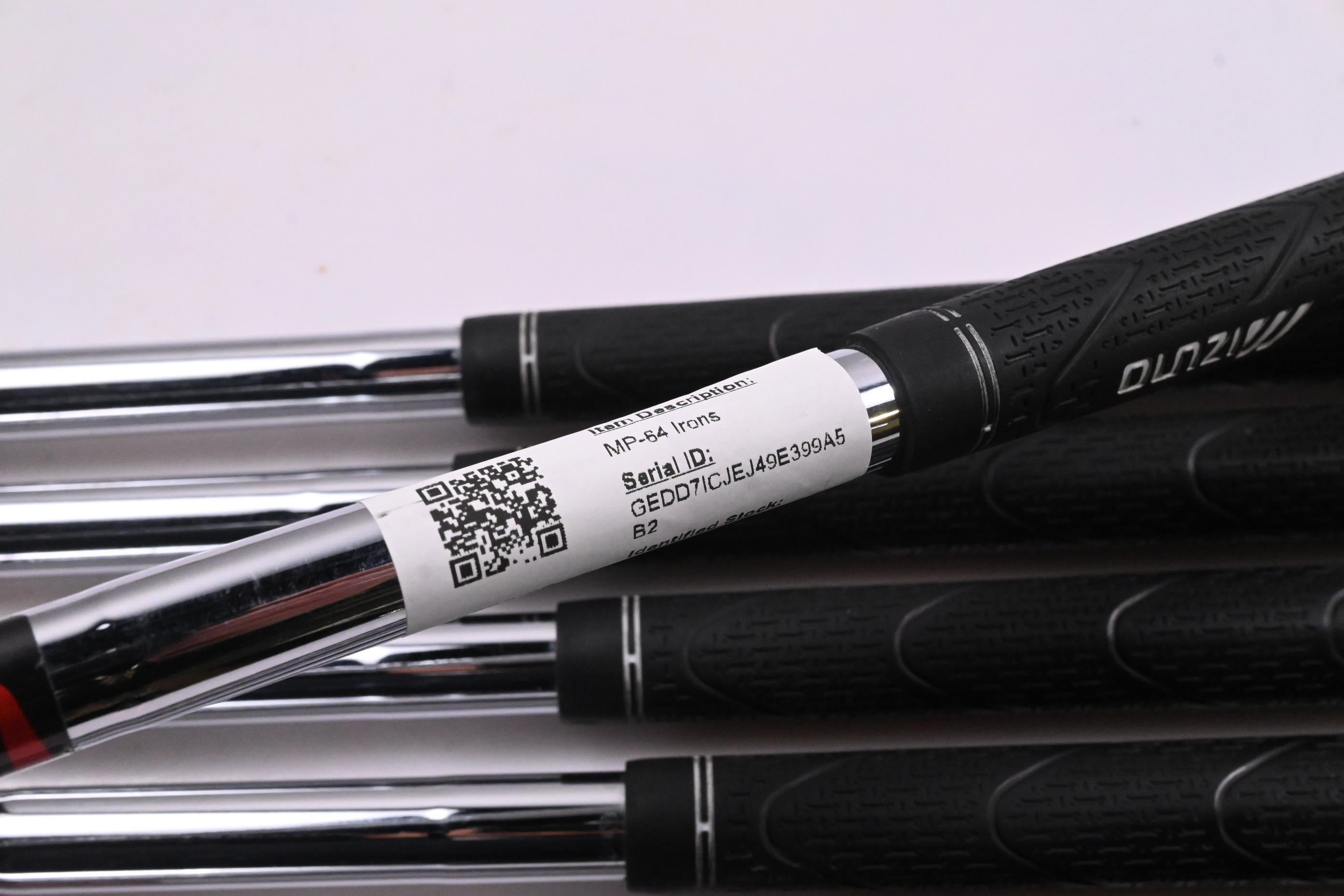 Mizuno MP-64 Irons / 3-PW / Stiff Flex KBS Tour Shafts