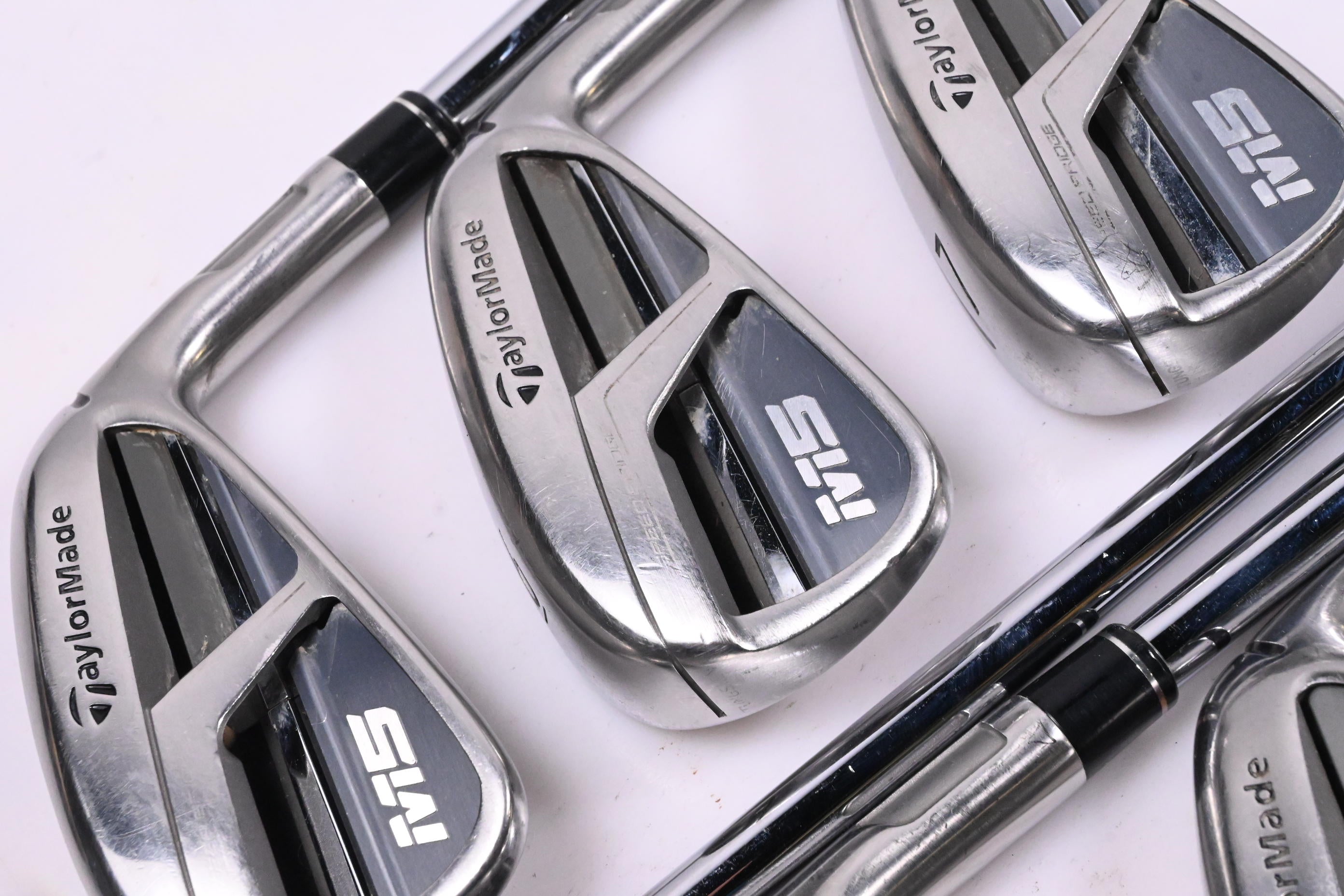 Taylormade M5 Irons / 5-PW+AW / Regular Flex KBS Tour Shafts