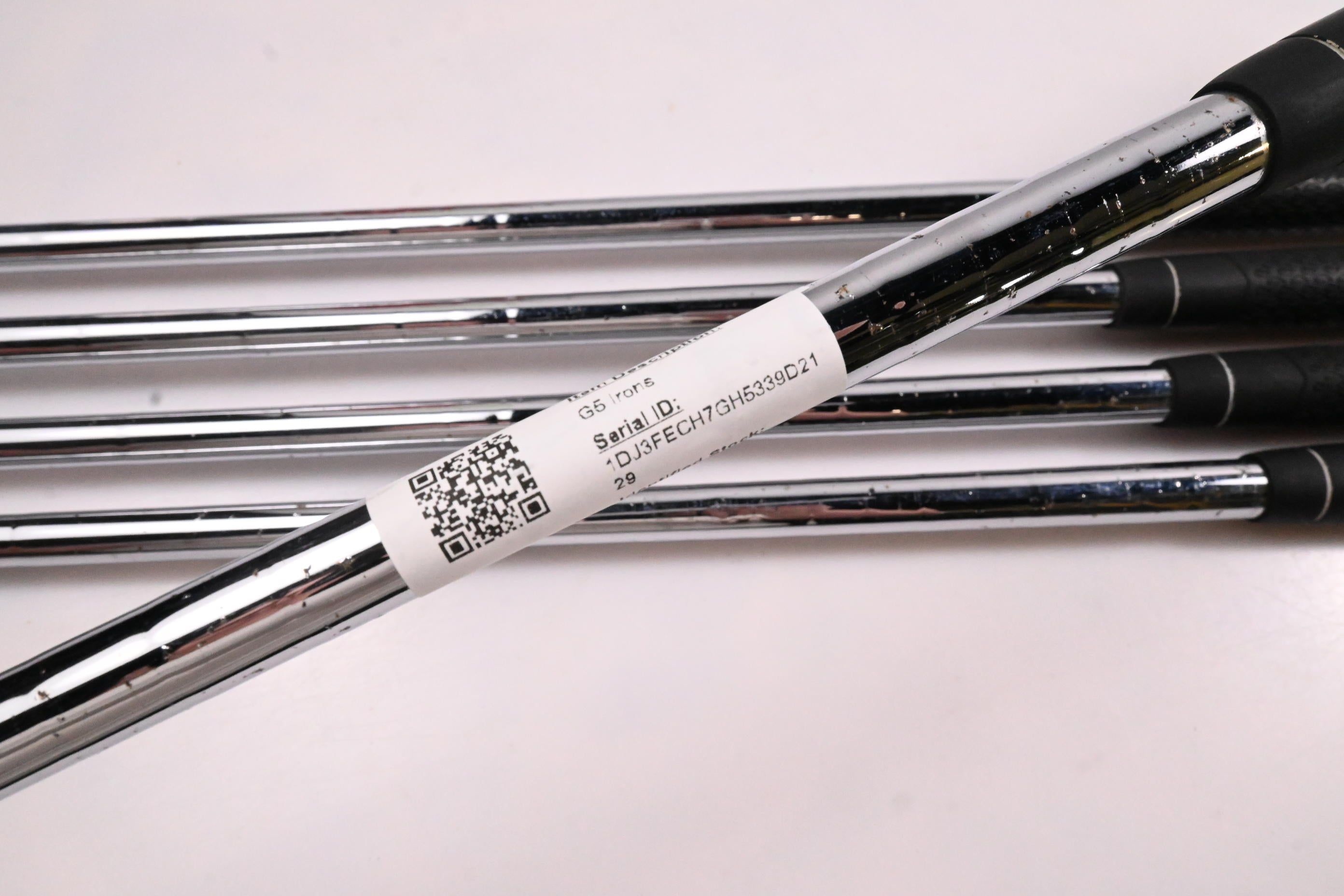 Ping G5 Irons / 6-PW / Black Dot / Regular Flex Ping Shafts