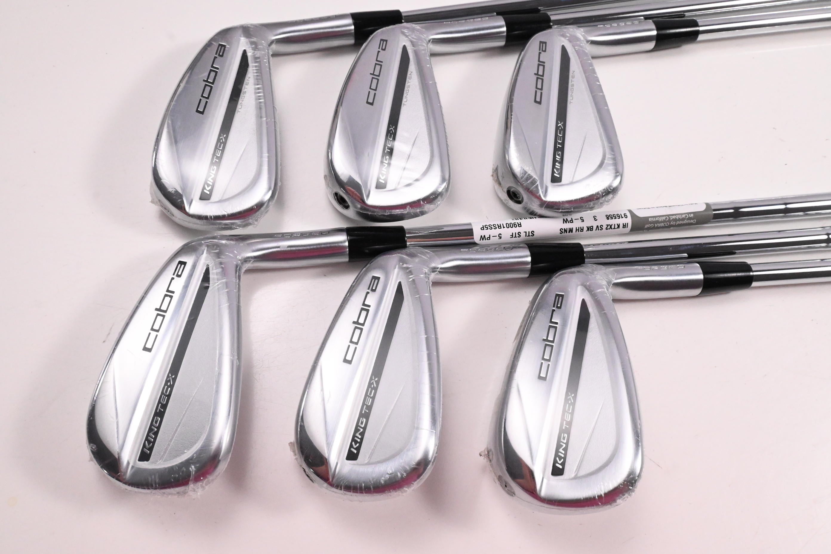 Cobra King Tec-X 2025 Irons / 5-PW / Stiff Flex KBS Tour Lite Shafts