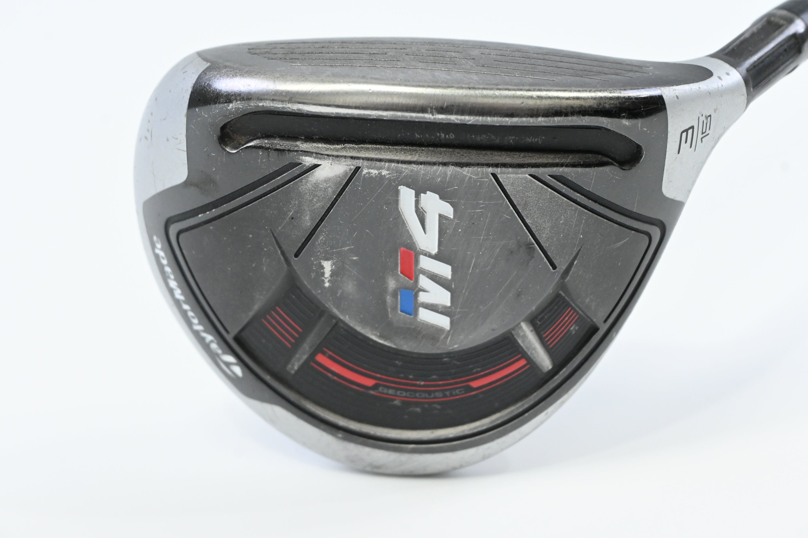 Taylormade M4 #3 Wood / 15 Degree / Regular Flex Fujikura Atmos Red 5 Shaft