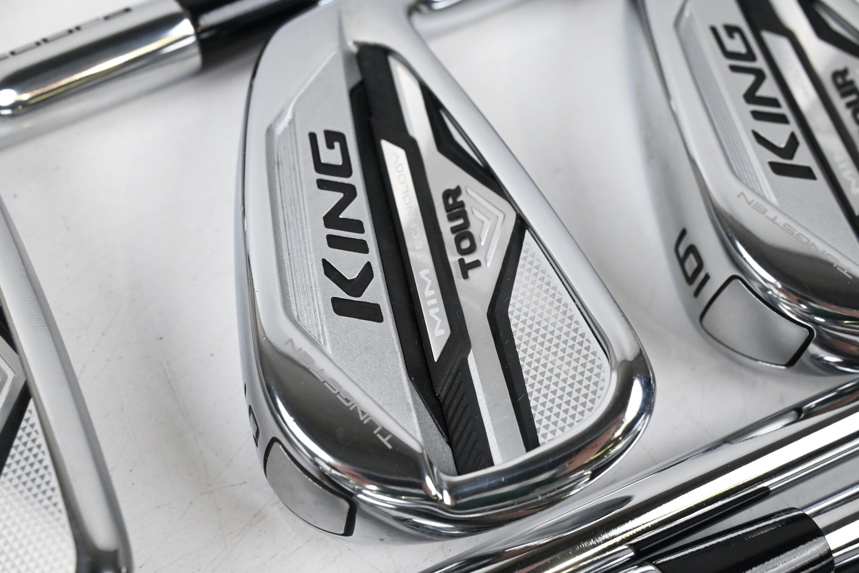 Cobra King Tour 2020 Irons / 4-PW / Stiff Flex KBS S-Taper 120 Shafts