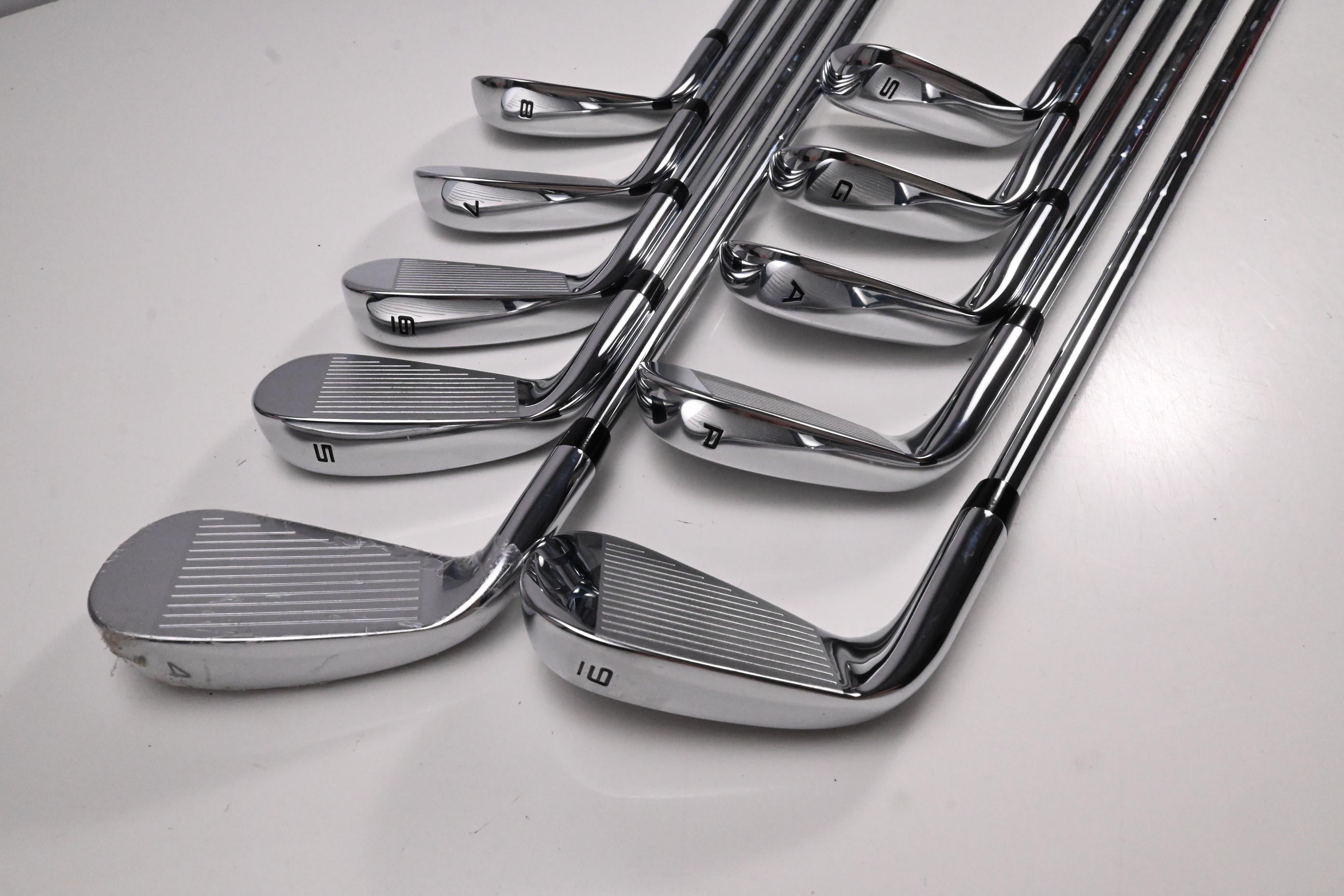 Callaway Elyte HL Irons / 4-PW+AW+GW+SW / Stiff Flex KBS Tour Lite Shafts