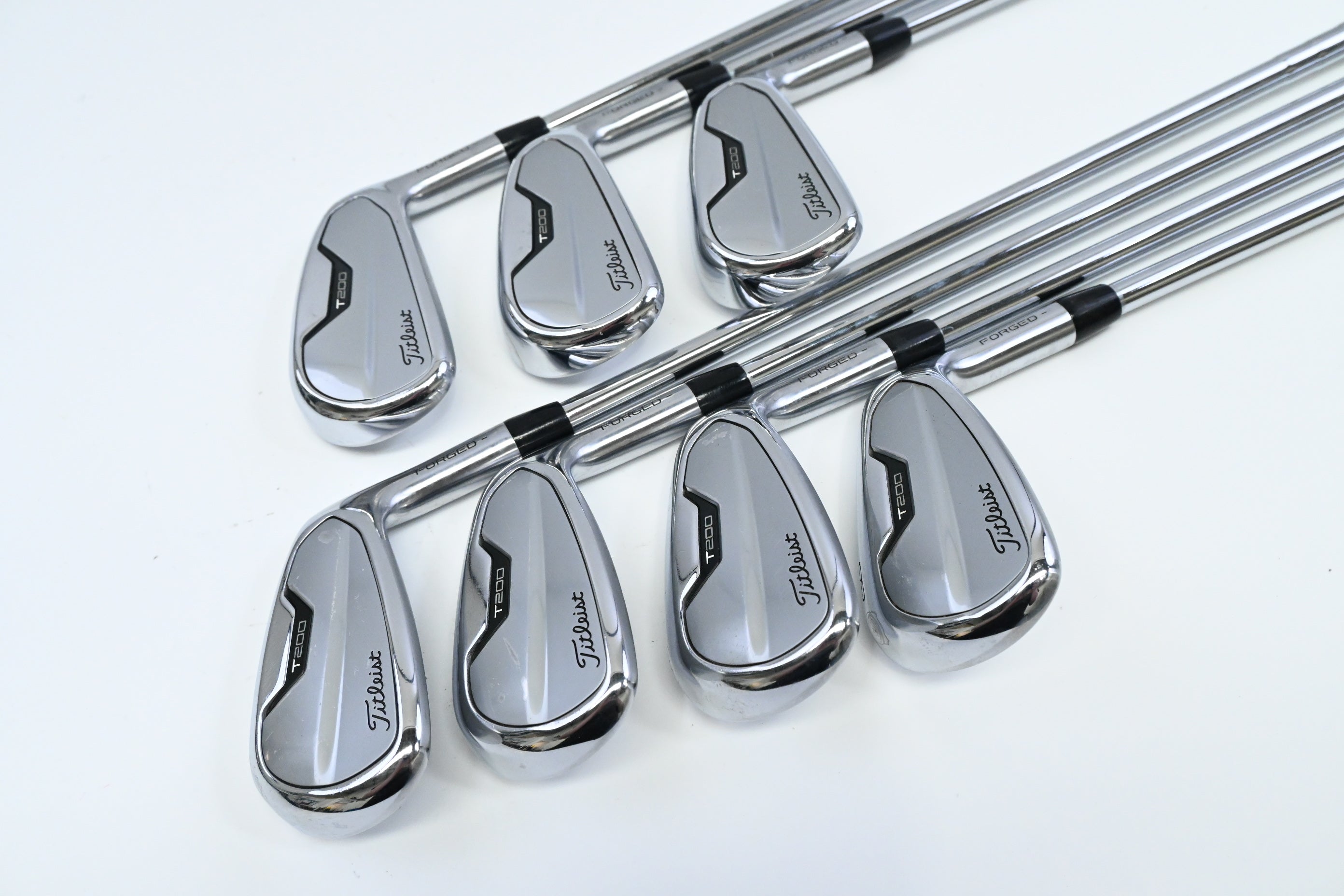 Titleist T200 2021 Irons / 5-PW+48° / Regular Flex AMT Red R300 Shafts