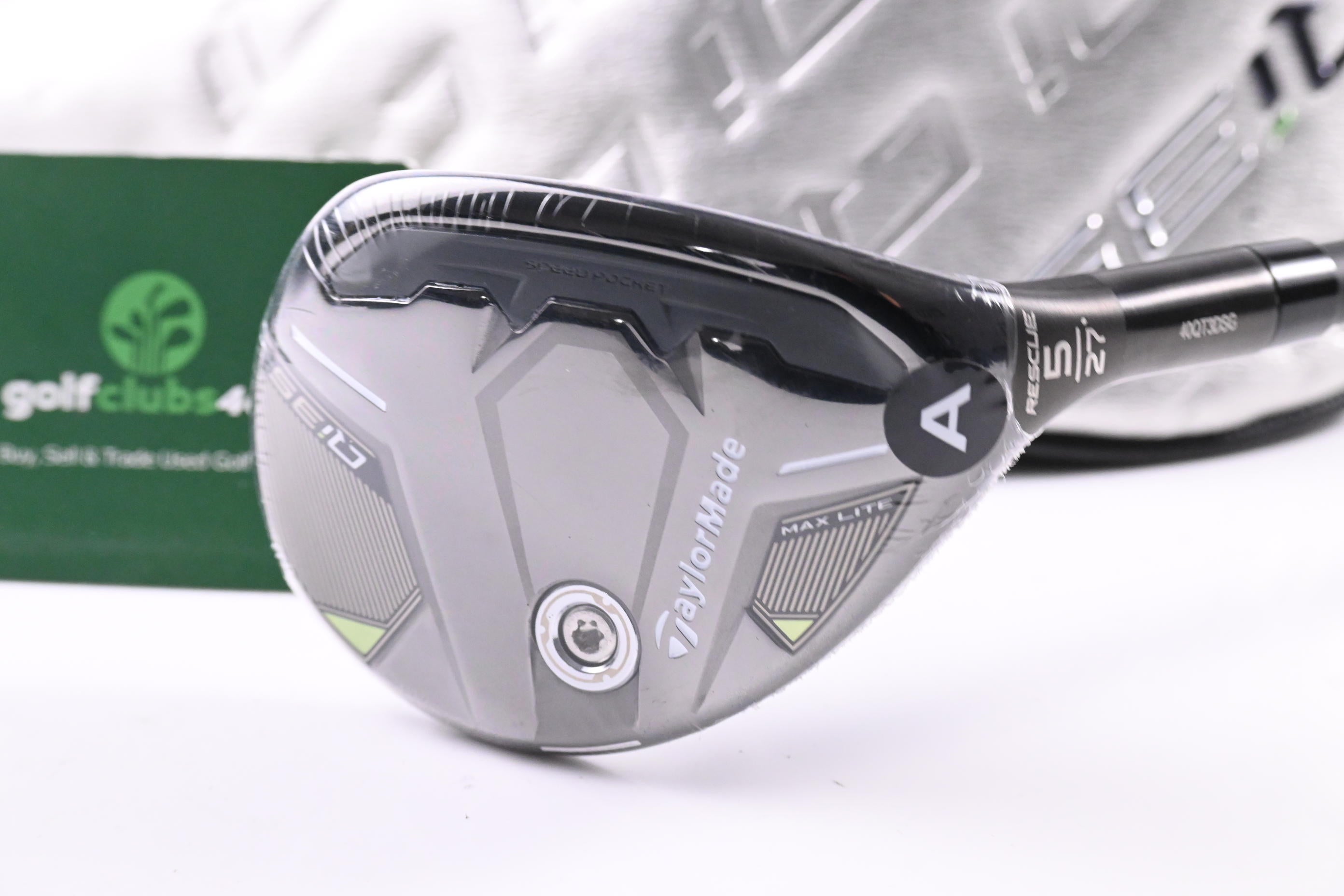 Taylormade Qi35 Max Lite #5 Hybrid / 27 Degree / Senior Flex Vanquish 5 Shaft
