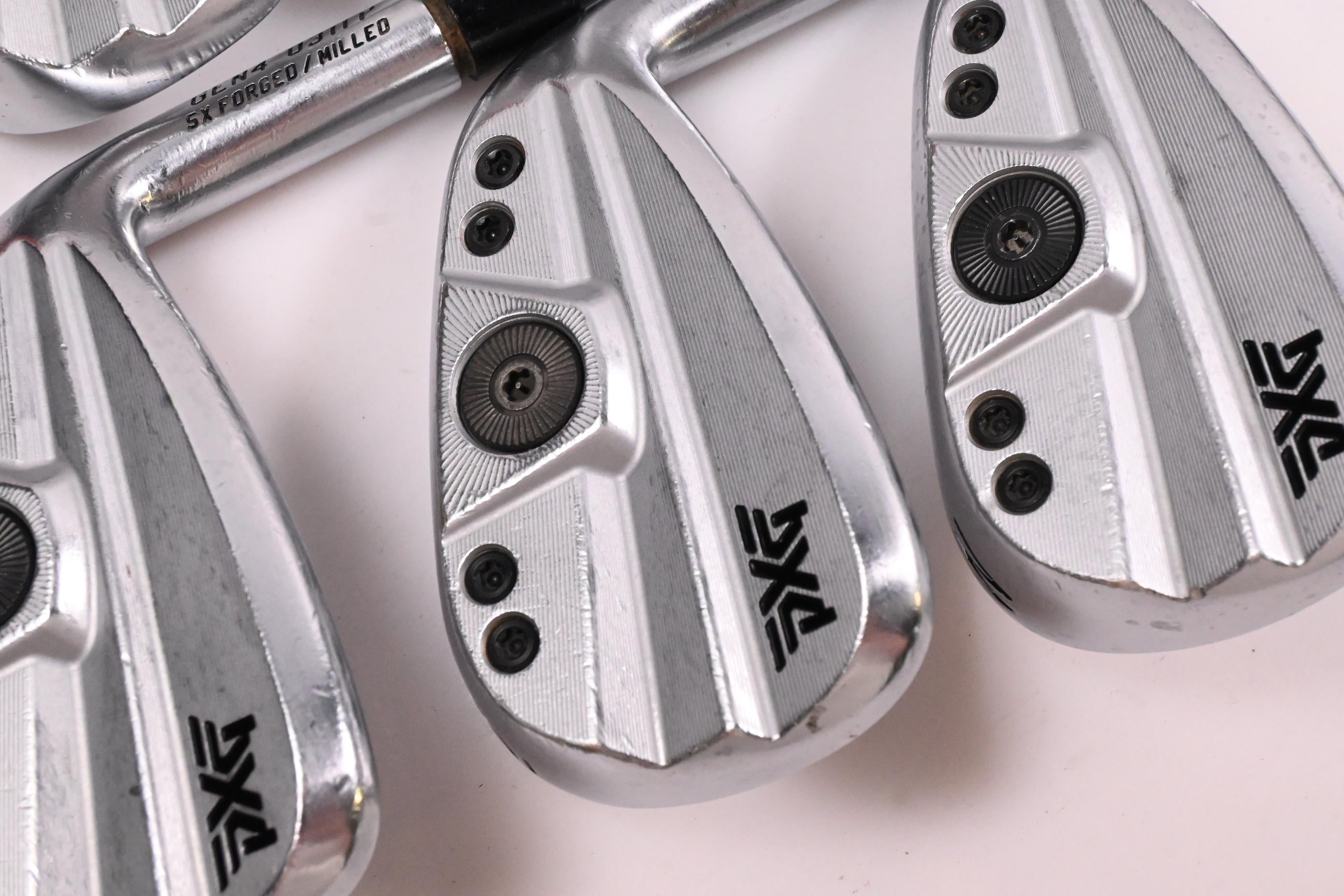PXG 0311 P Gen4 Irons / 6-PW / Stiff Flex KBS $-Taper Lite Shafts