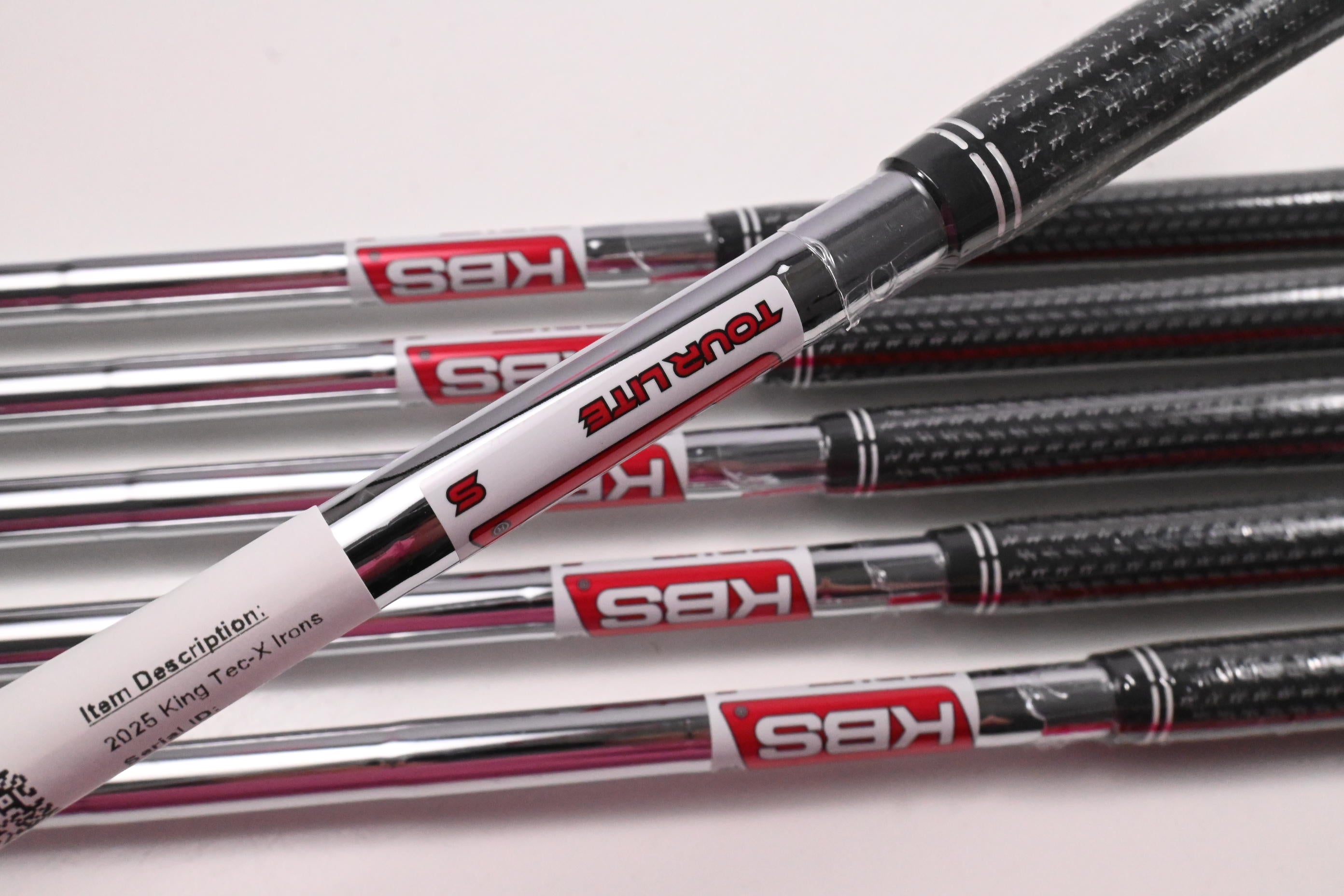 Cobra King Tec-X 2025 Irons / 5-PW / Stiff Flex KBS Tour Lite Shafts