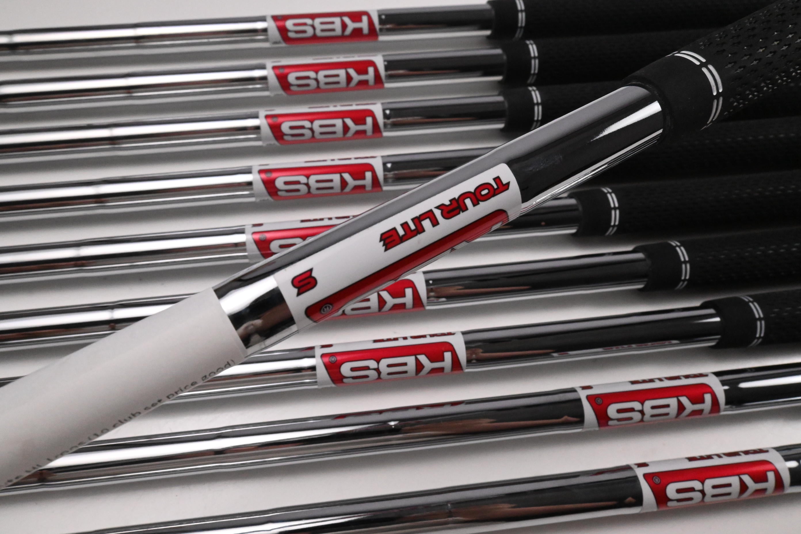 Callaway Elyte HL Irons / 4-PW+AW+GW+SW / Stiff Flex KBS Tour Lite Shafts