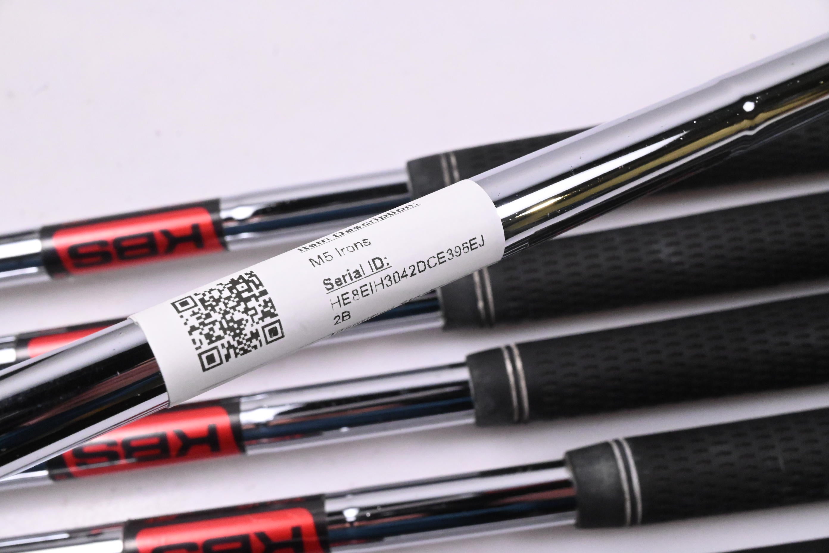 Taylormade M5 Irons / 5-PW+AW / Regular Flex KBS Tour Shafts