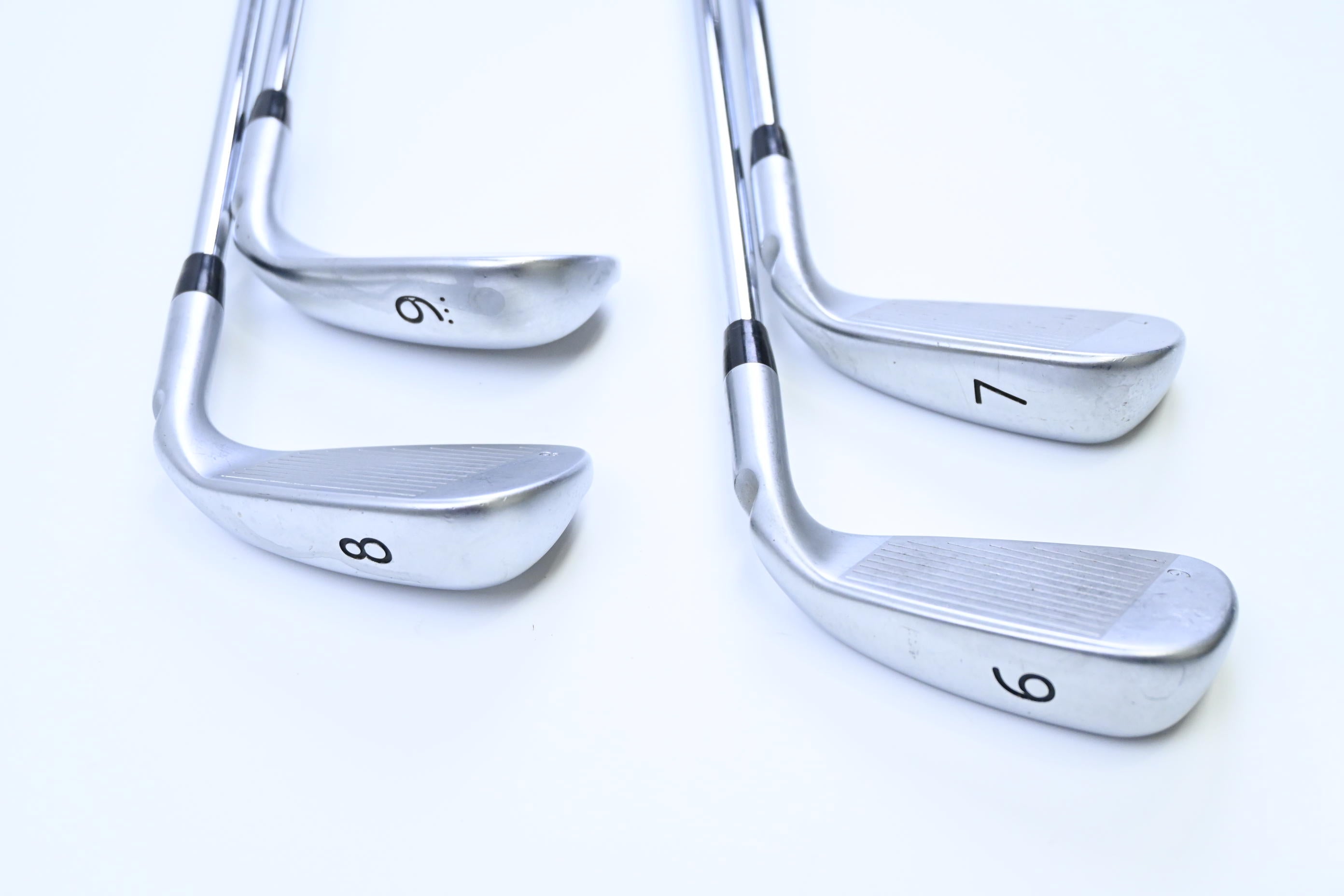 Left Hand Ping G400 Irons / 6-9 / Orange Dot / Regular Flex Ping AWT 2.0 Shafts