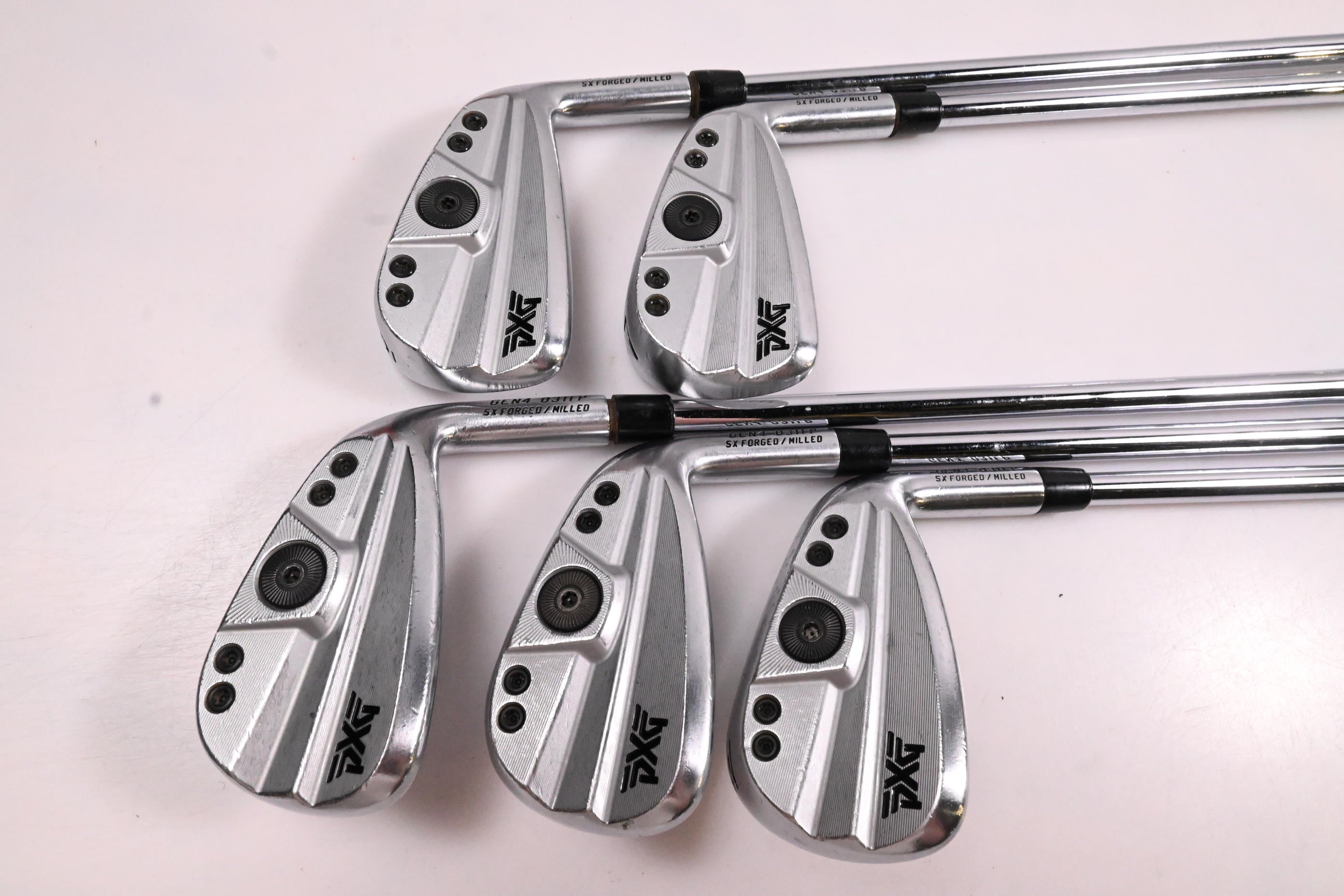 PXG 0311 P Gen4 Irons / 6-PW / Stiff Flex KBS $-Taper Lite Shafts