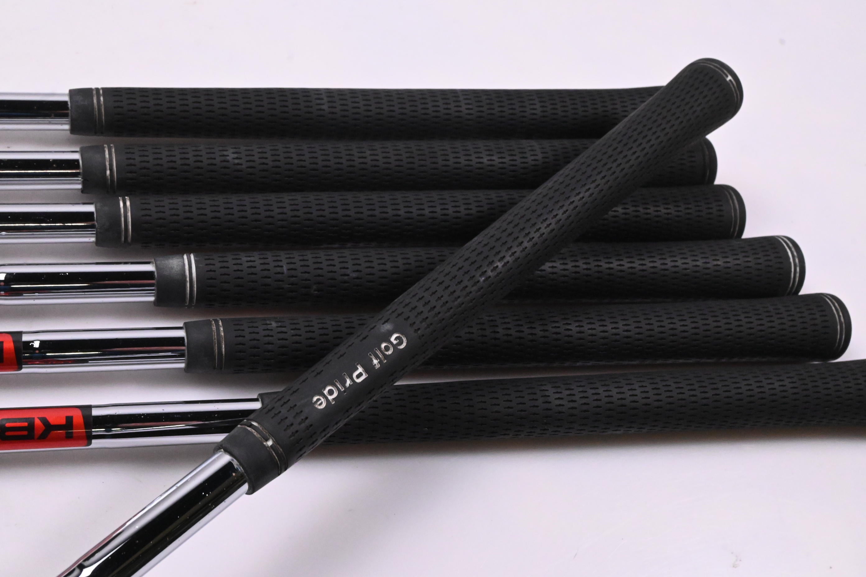 Taylormade M5 Irons / 5-PW+AW / Regular Flex KBS Tour Shafts