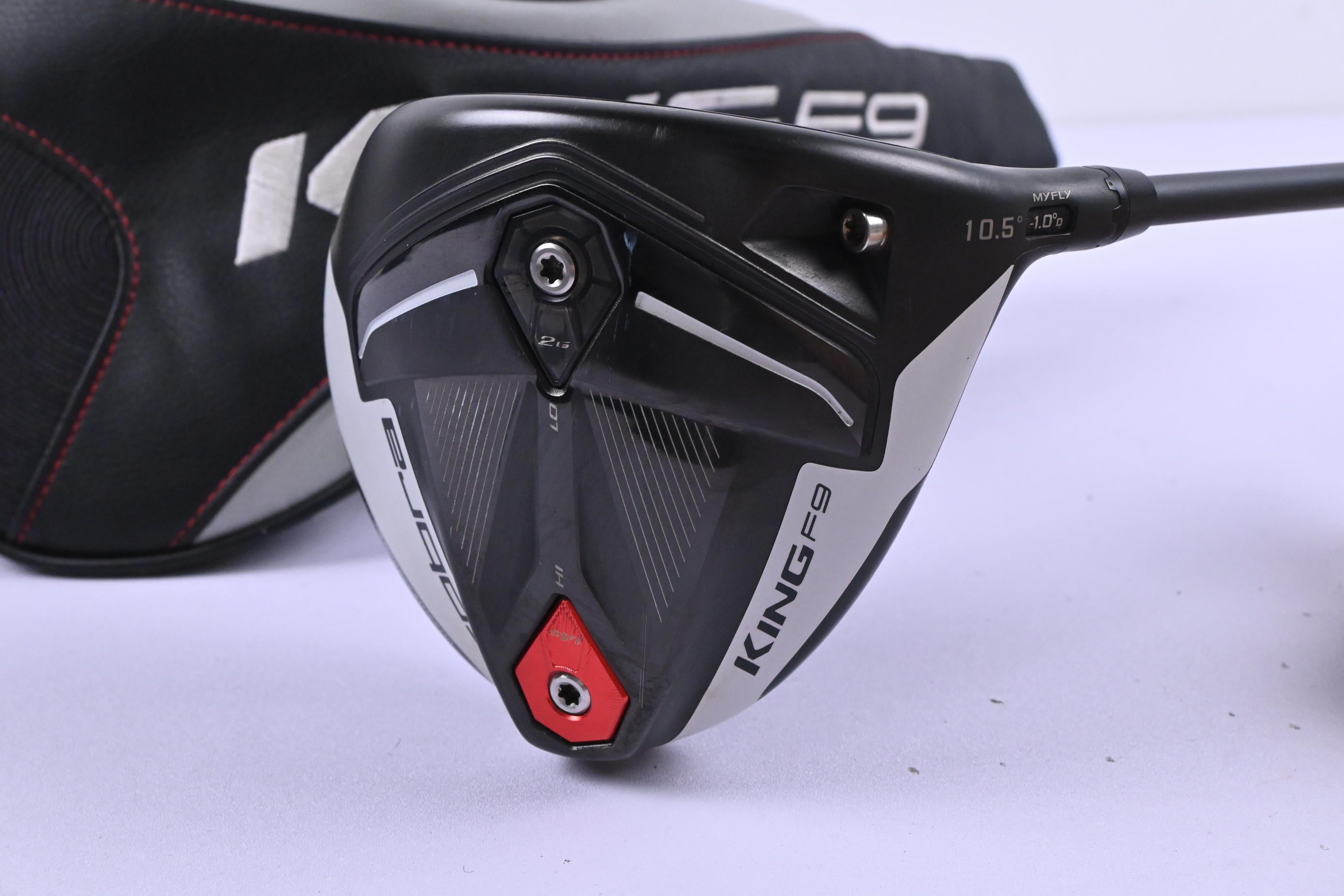 Cobra King F9 Driver / 10.5 Degree / Stiff Flex HZRDUS Smoke Black 60 Shaft