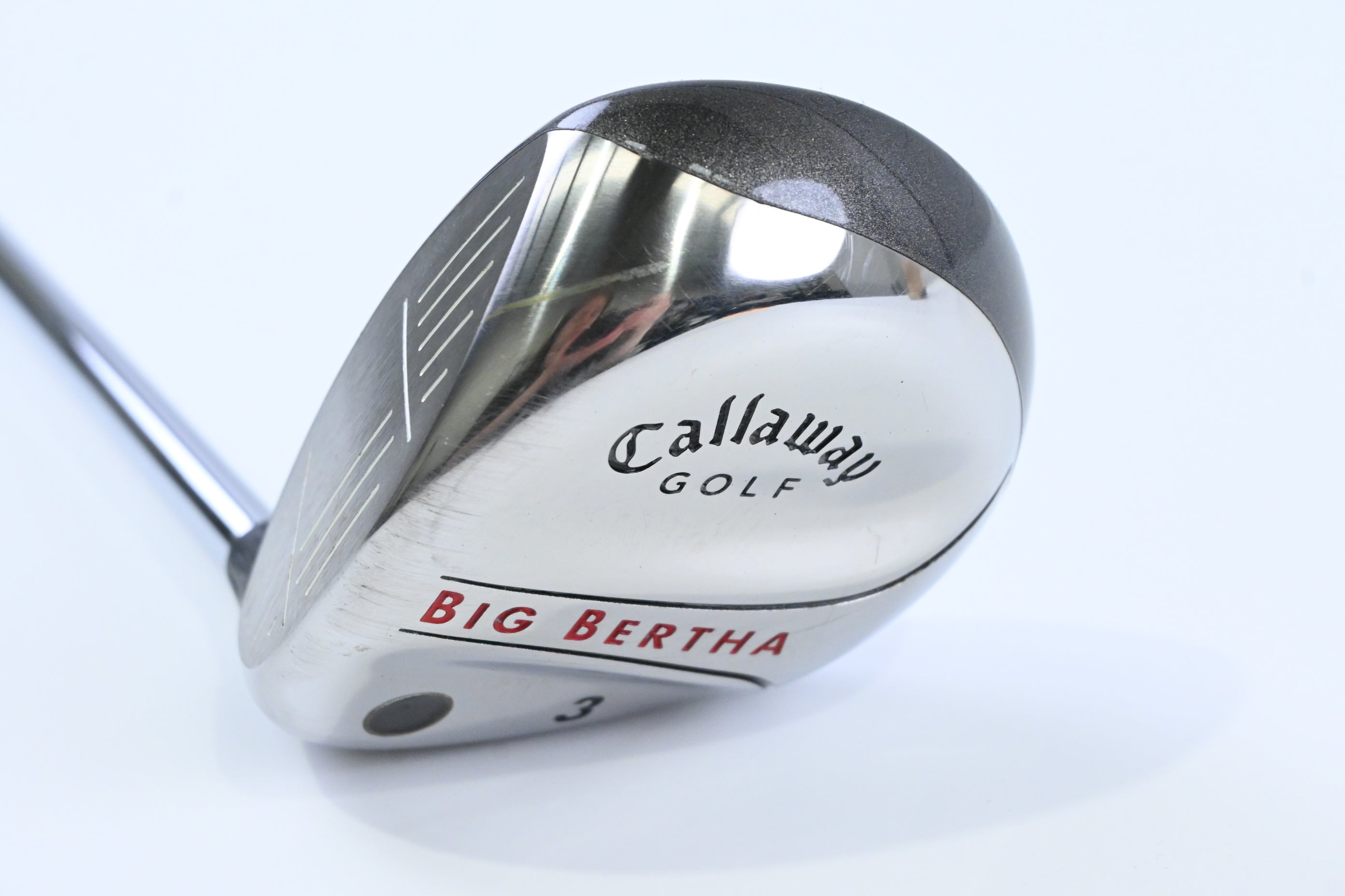 Left Hand Callaway Big Bertha 2004 #3 Wood / 15 Degree / Uniflex Big Bertha Shaft