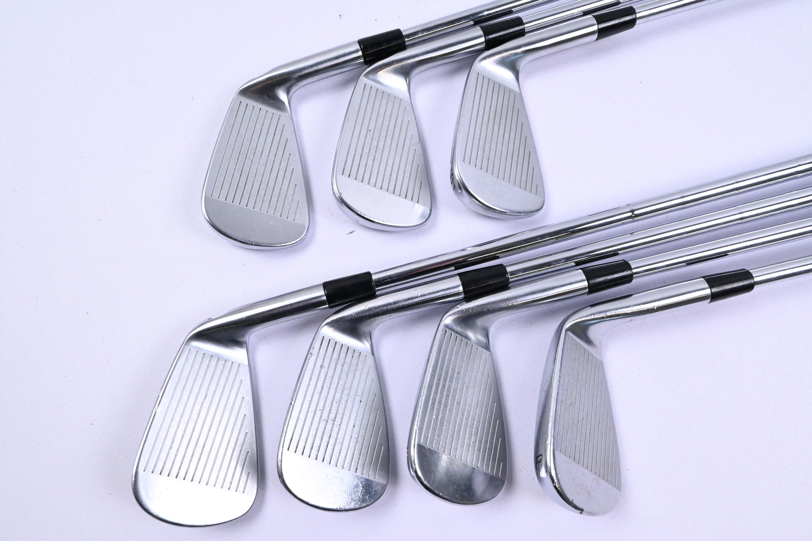 Left Hand Taylormade Tour Preferred MC 2014 Irons / 4-PW / Regular Flex KBS Tour