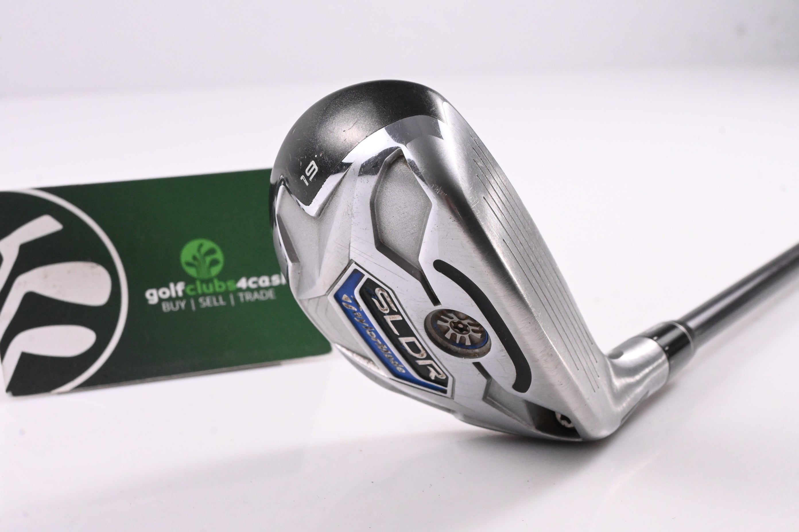 Taylormade SLDR #3 Hybrid / 19 Degree / Stiff Flex Fujikura Speeder 82 Shaft