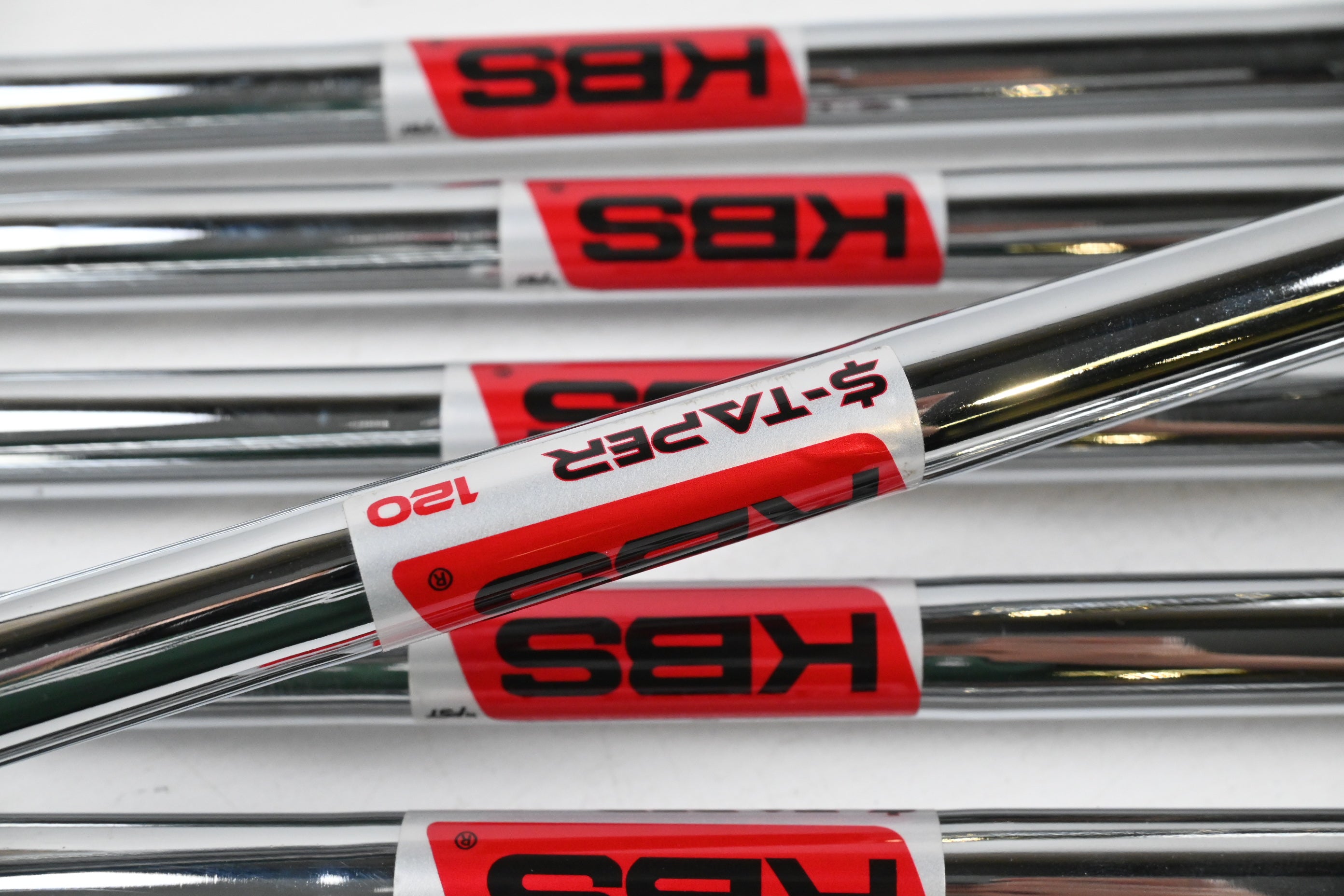 Cobra King Tour 2020 Irons / 4-PW / Stiff Flex KBS S-Taper 120 Shafts