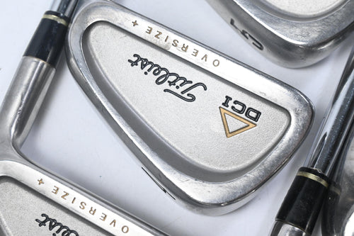 Titleist DCI Oversize+ Gold Irons / 3-PW / Regular Flex Tri Spec Shafts