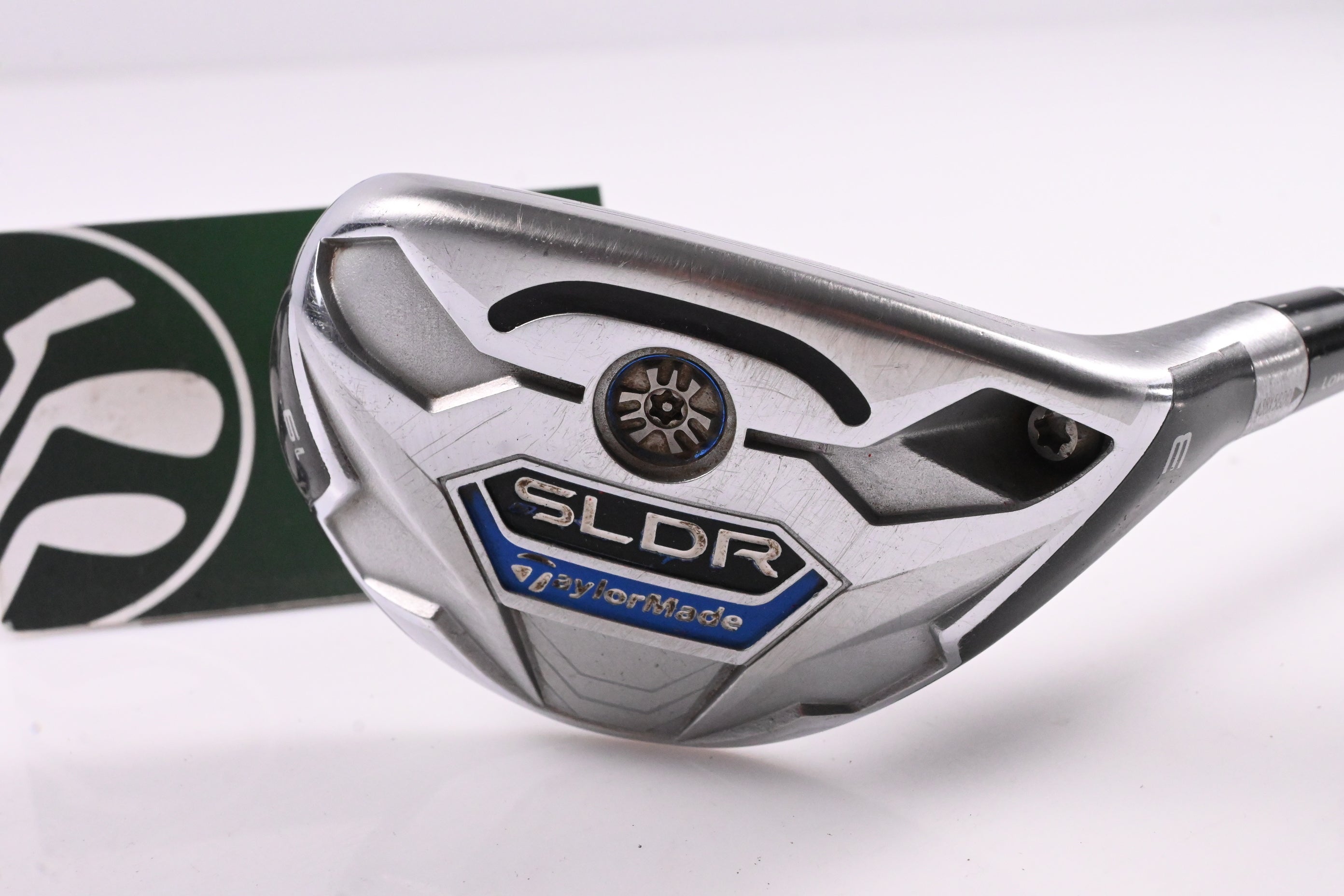 Taylormade SLDR #3 Hybrid / 19 Degree / Stiff Flex Fujikura Speeder 82 Shaft