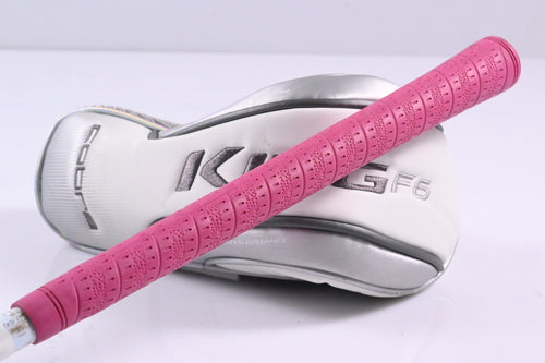 Ladies Cobra King F6 #4-5 Hybrid / 22-25 Degree / Ladies Flex Ozik HQ4 Red Tie